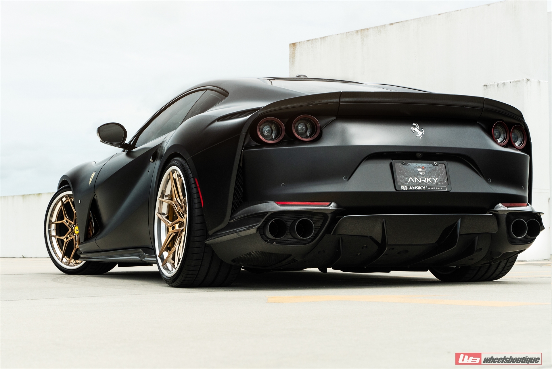 Novitec 812 Superfast | Nero Opaco | ANRKY S3-X4 | Polished Champagne