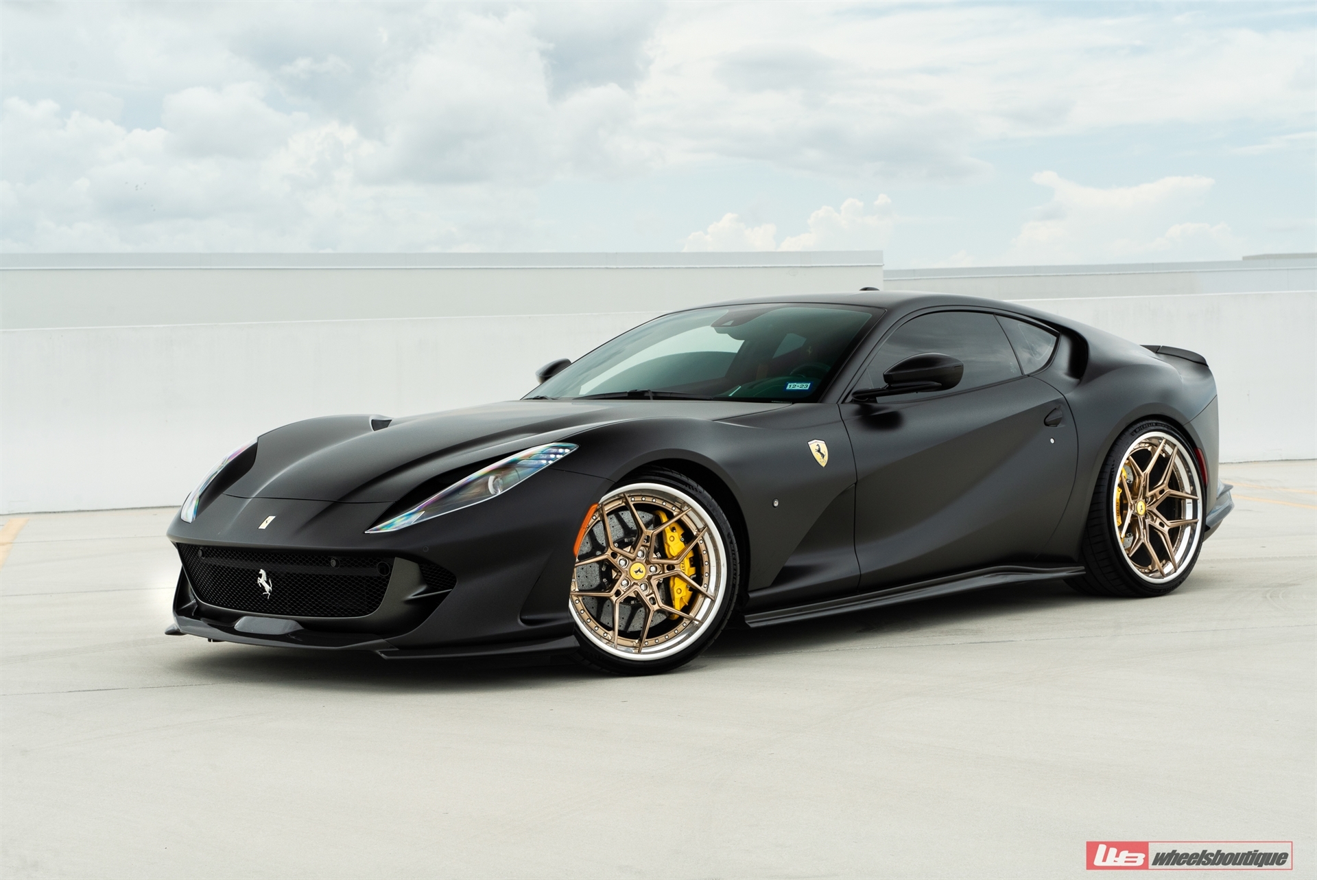 Novitec 812 Superfast | Nero Opaco | ANRKY S3-X4 | Polished Champagne