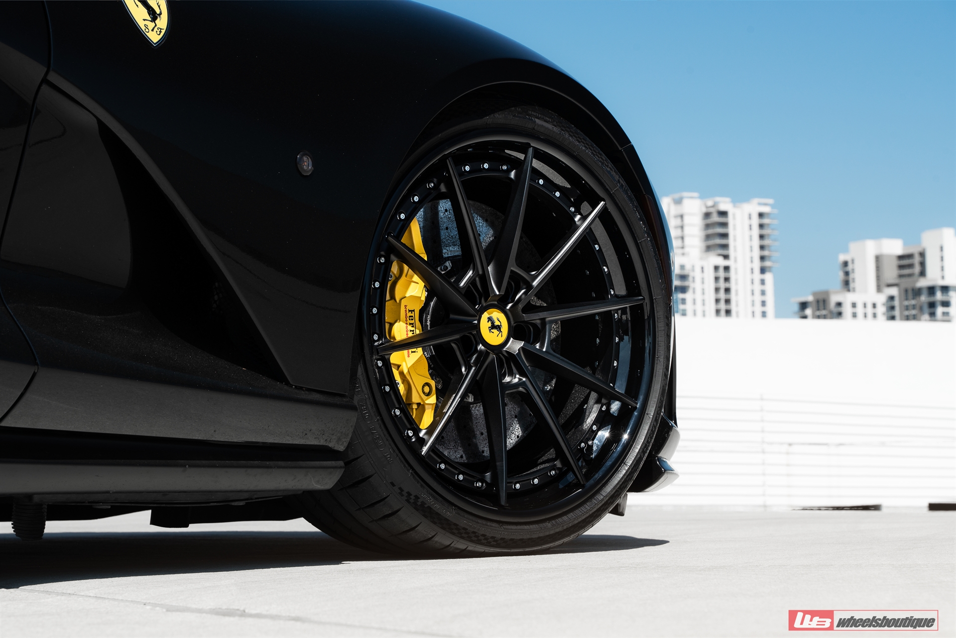 Ferrari 812 | Nero | on ANRKY AN38 | Satin Black