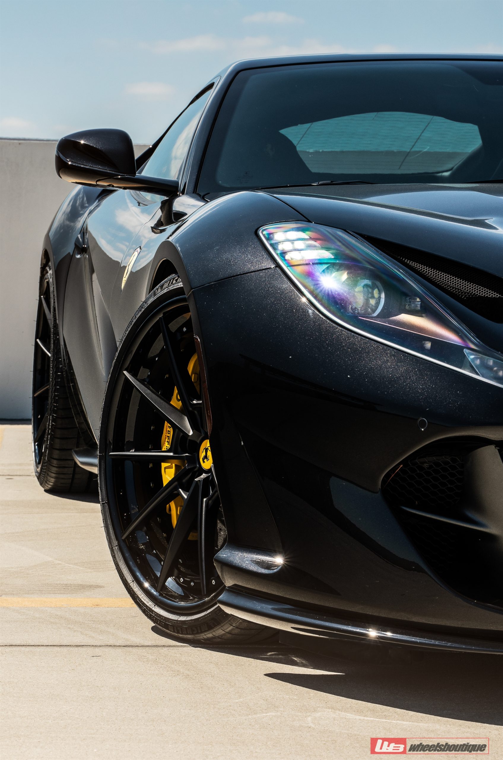 Ferrari 812 | Nero | on ANRKY AN38 | Satin Black