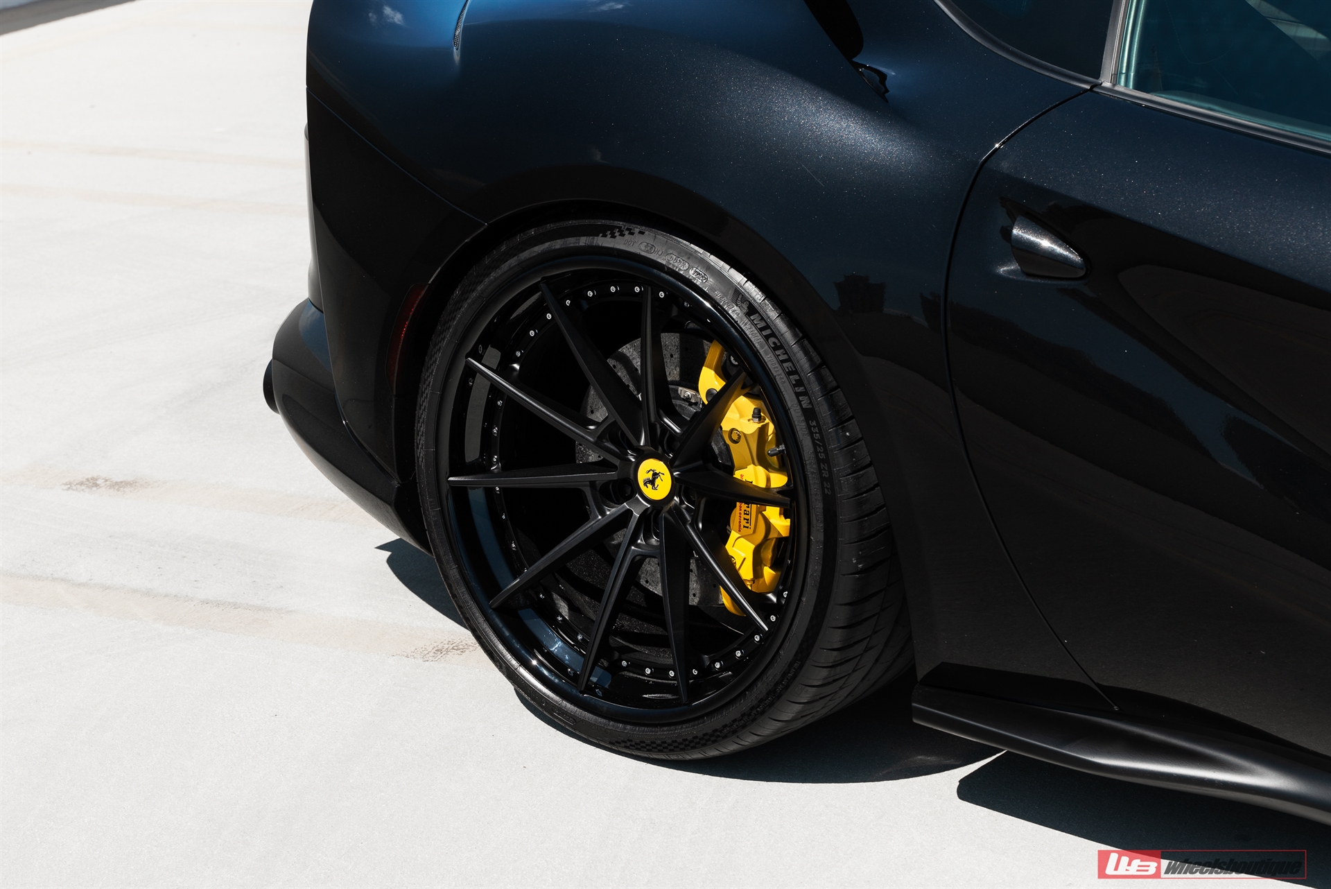 Ferrari 812 | Nero | on ANRKY AN38 | Satin Black
