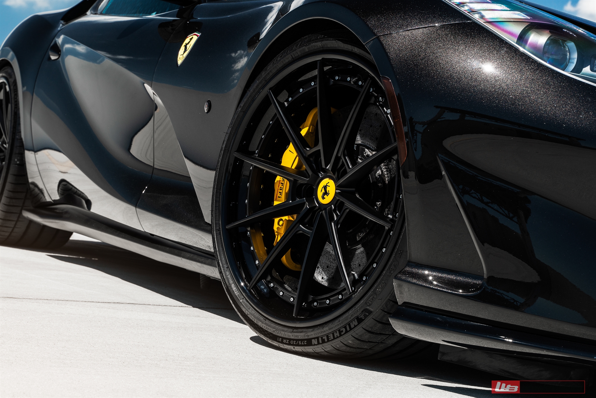 Ferrari 812 | Nero | on ANRKY AN38 | Satin Black