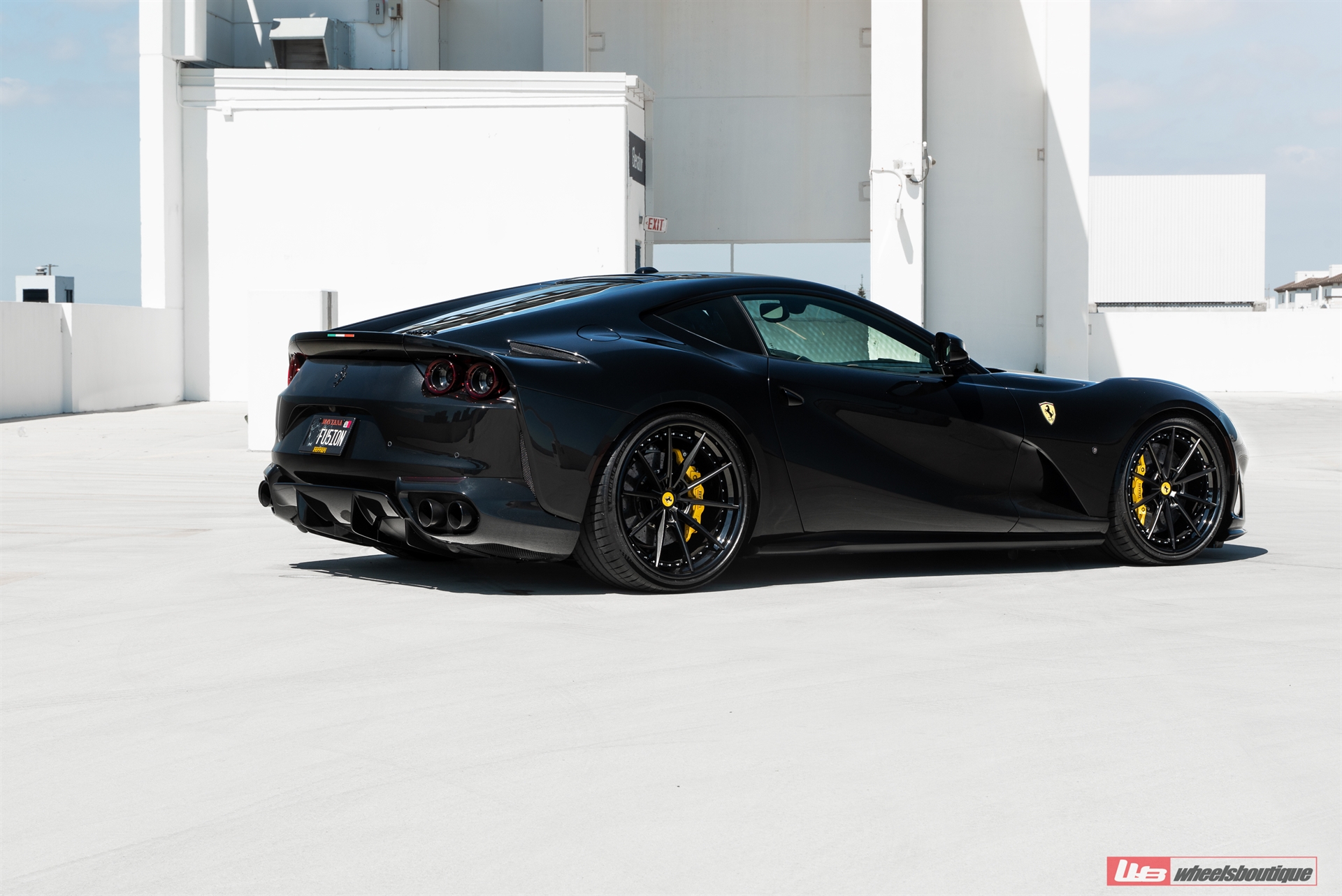 Ferrari 812 | Nero | on ANRKY AN38 | Satin Black
