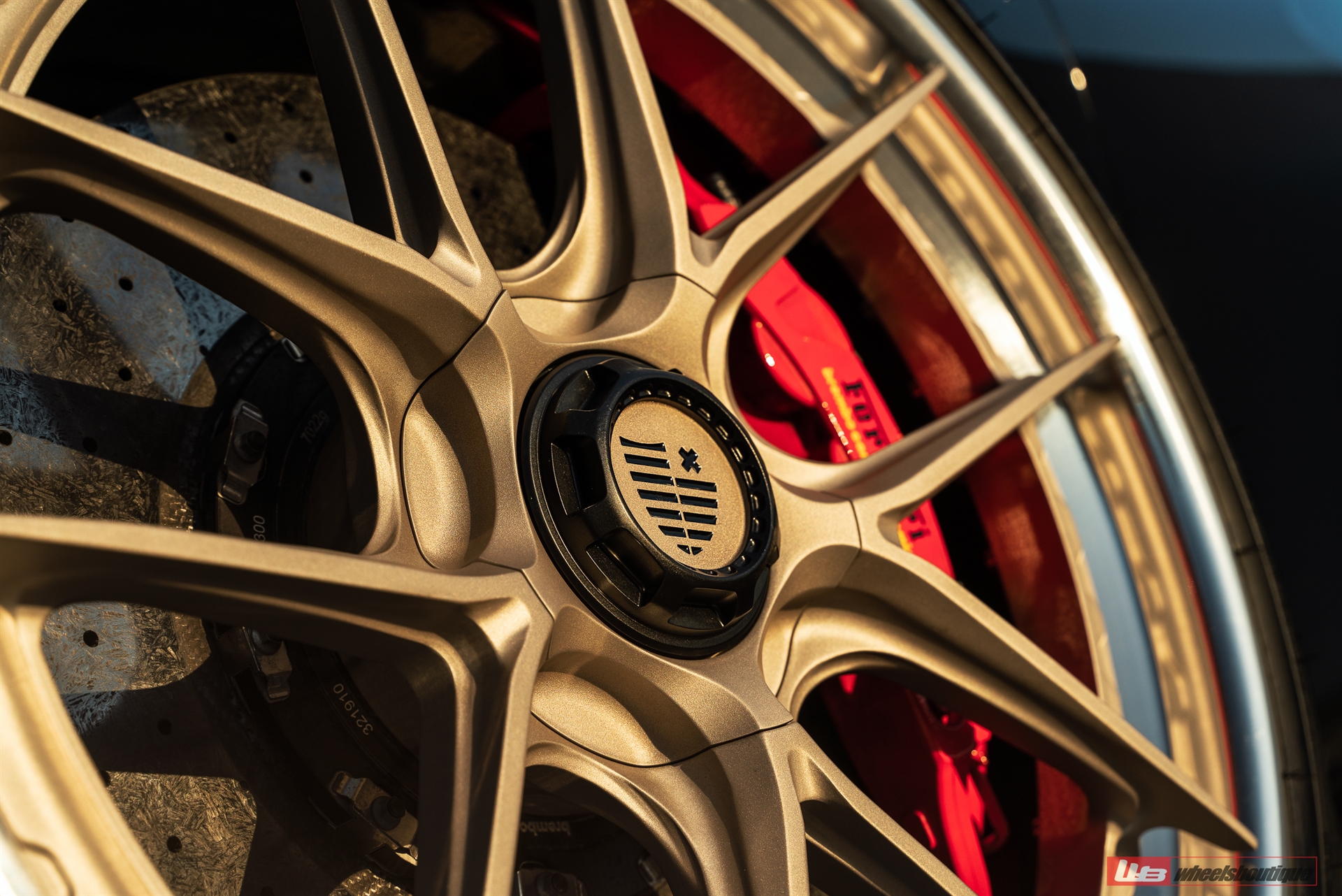 Ferrari F8 | Nero | ANRKY XR-301 | Satin White Gold
