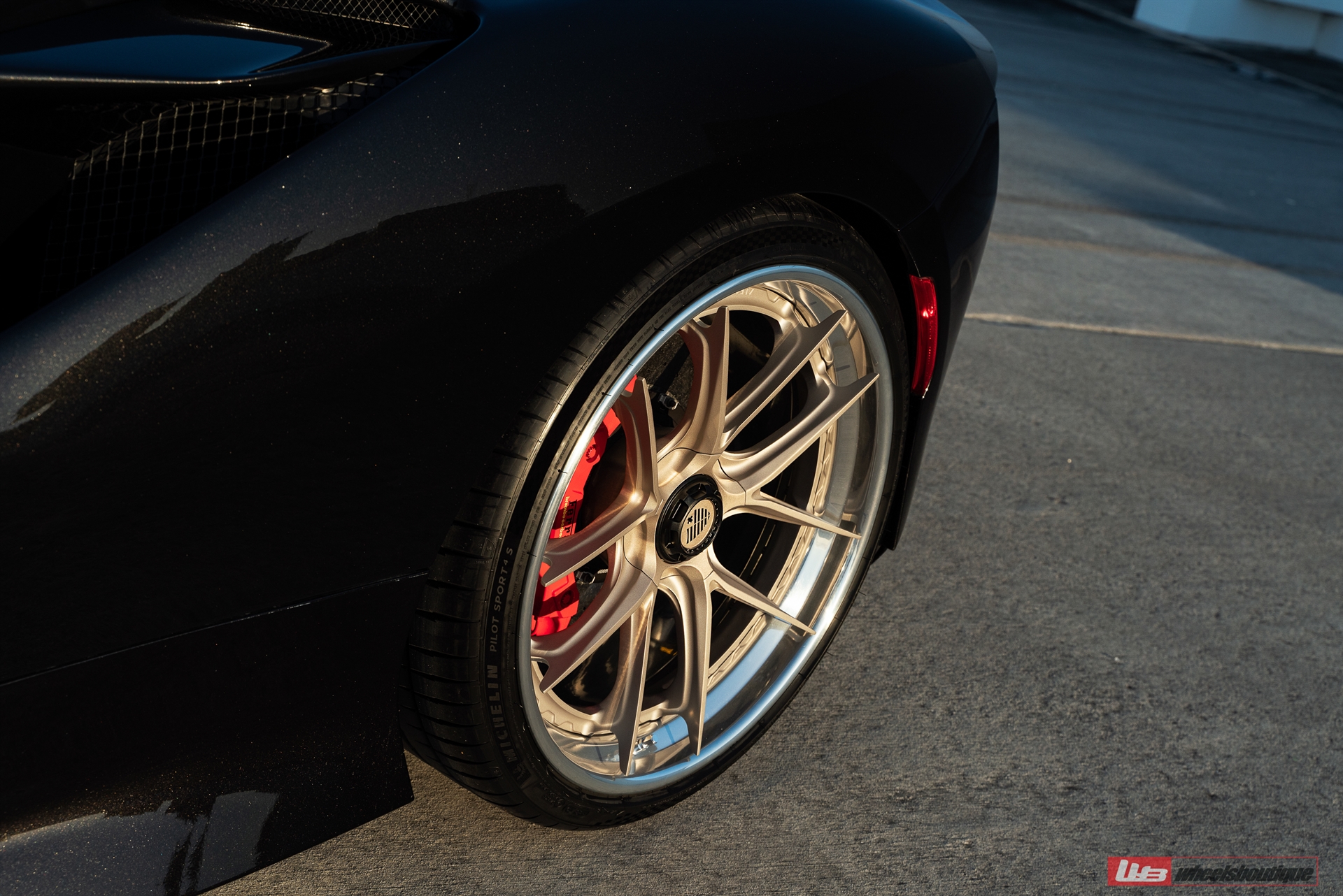 Ferrari F8 | Nero | ANRKY XR-301 | Satin White Gold