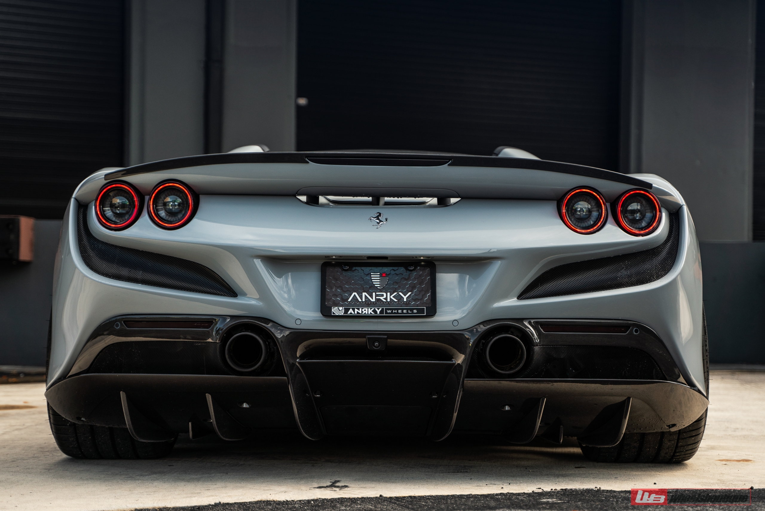 Novitec F8 Spider | Grigio Medio | on ANRKY AN31 | Satin Black
