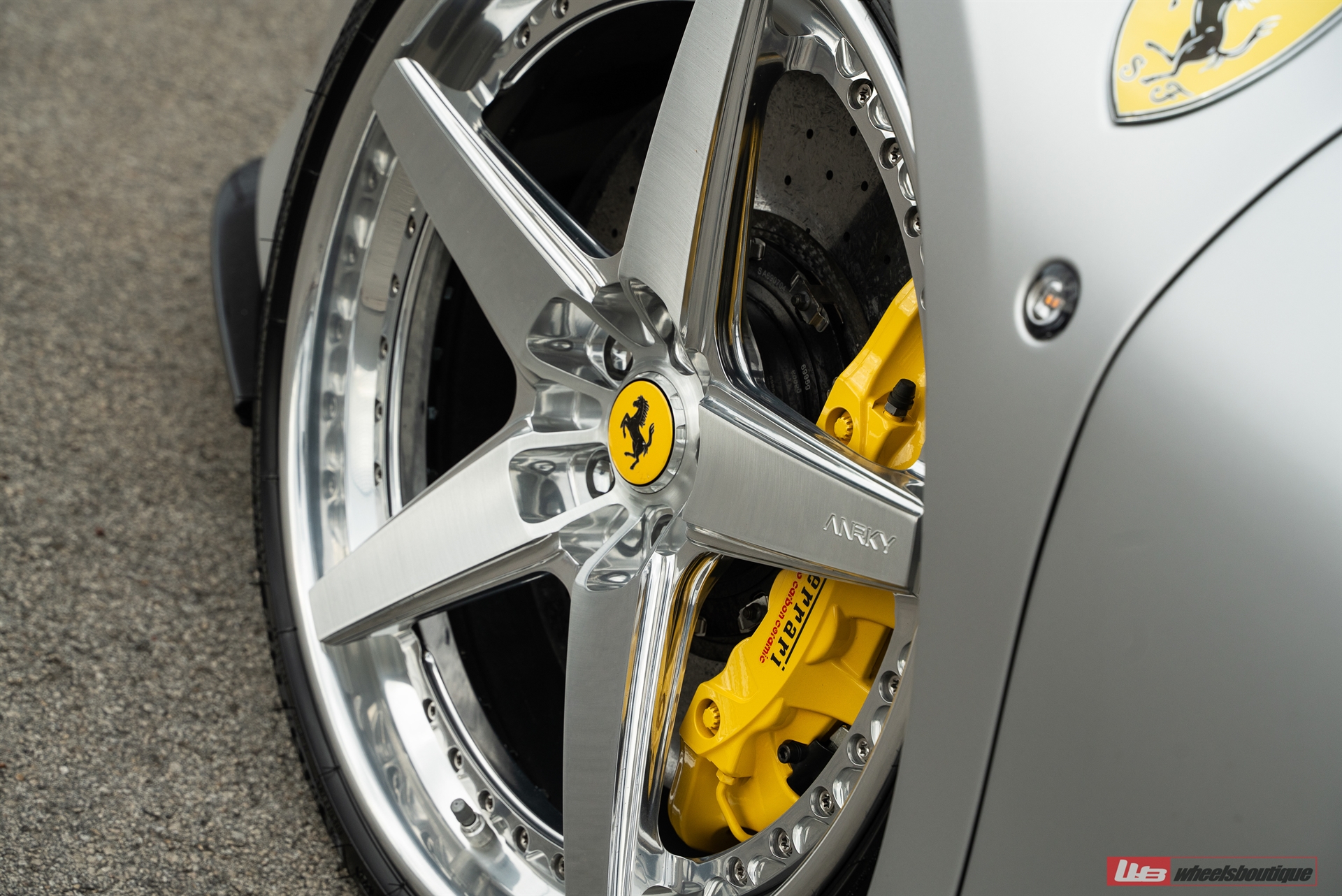 Novitec F8 | Grigio Titanio | on ANRKY RS5.3 | Two-Tone: Brushed Clear Face + Polished Clear Window