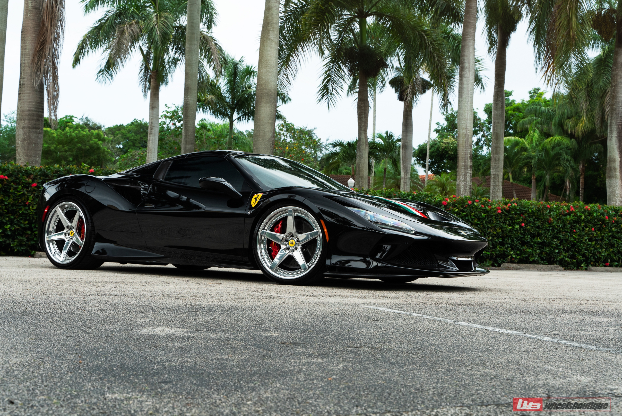 Ferrari F8 Spider | Nero | ANRKY RS5.3 | Polished Clear