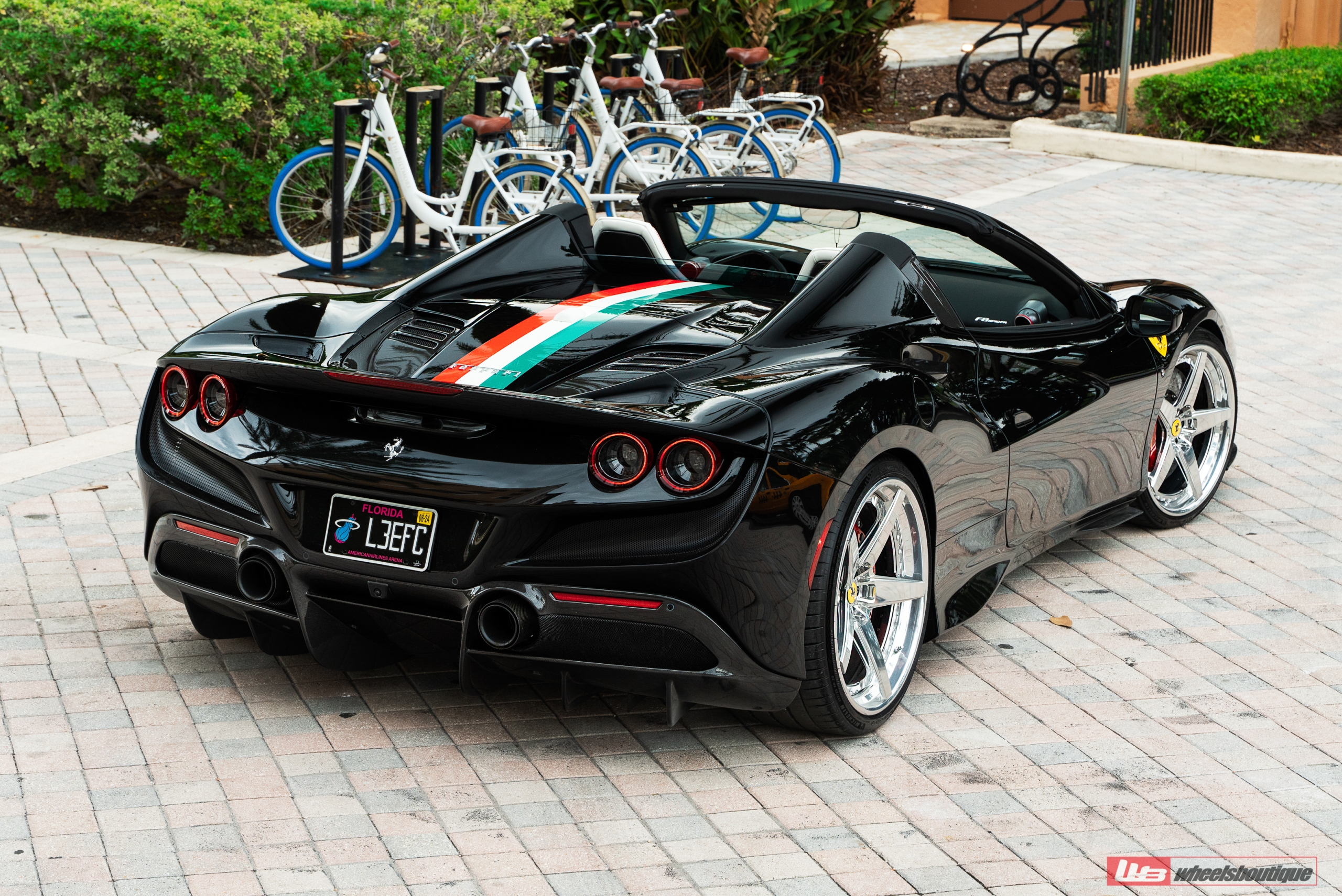 Ferrari F8 Spider | Nero | ANRKY RS5.3 | Polished Clear