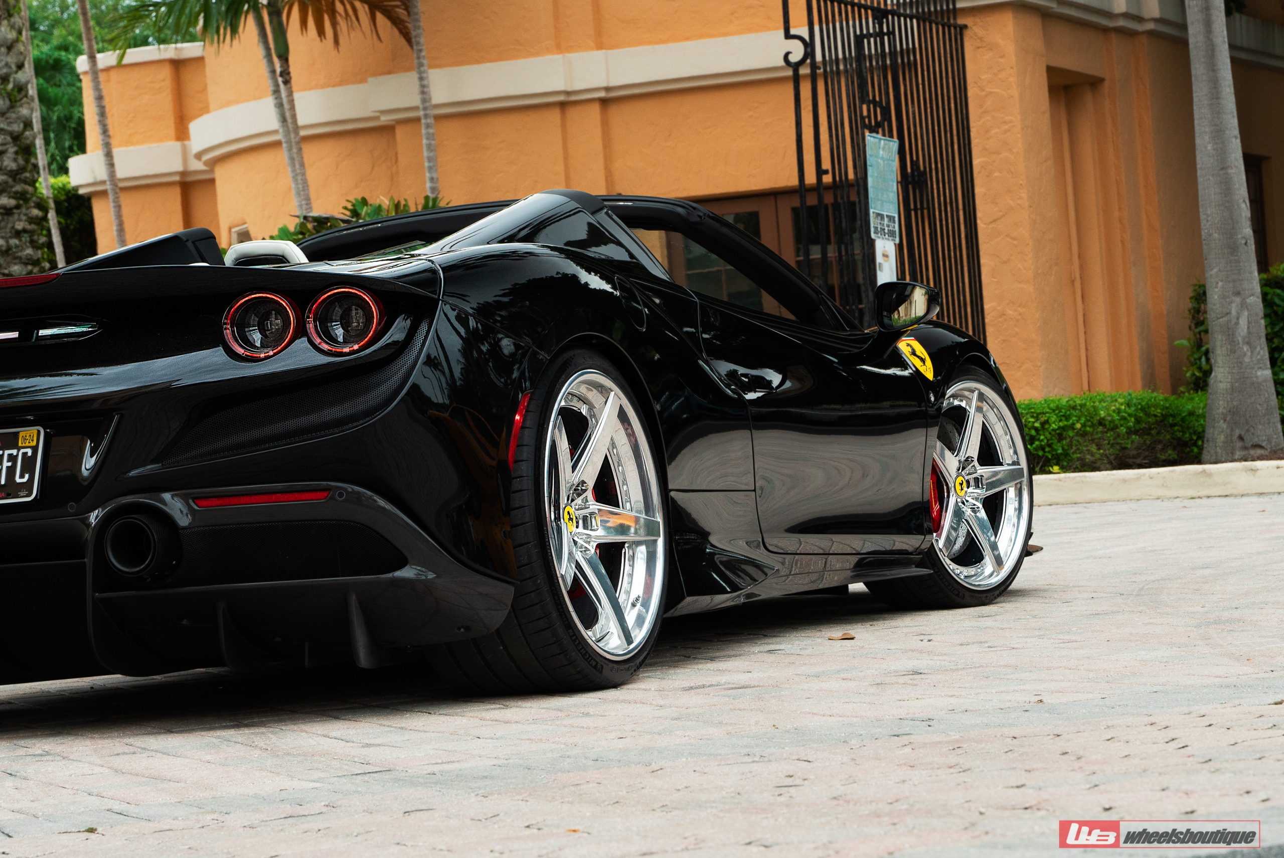 Ferrari F8 Spider | Nero | ANRKY RS5.3 | Polished Clear