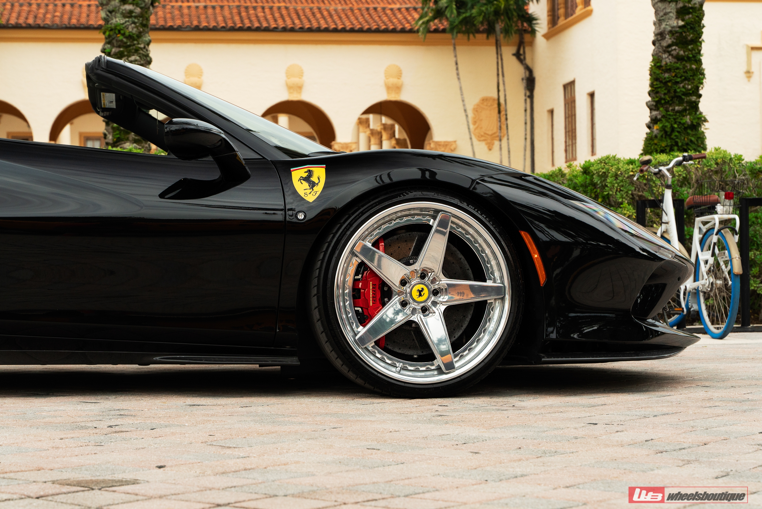 Ferrari F8 Spider | Nero | ANRKY RS5.3 | Polished Clear