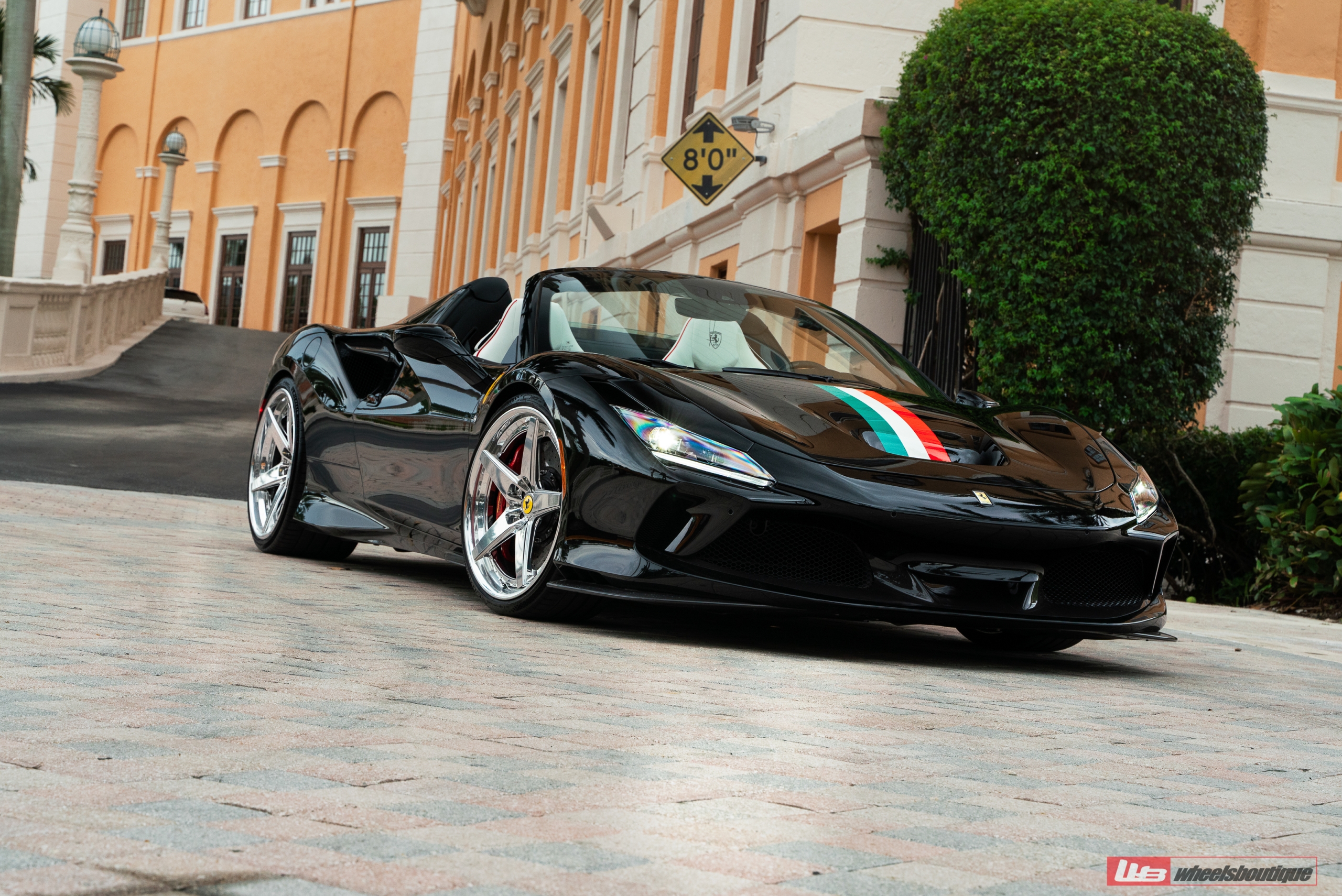 Ferrari F8 Spider | Nero | ANRKY RS5.3 | Polished Clear