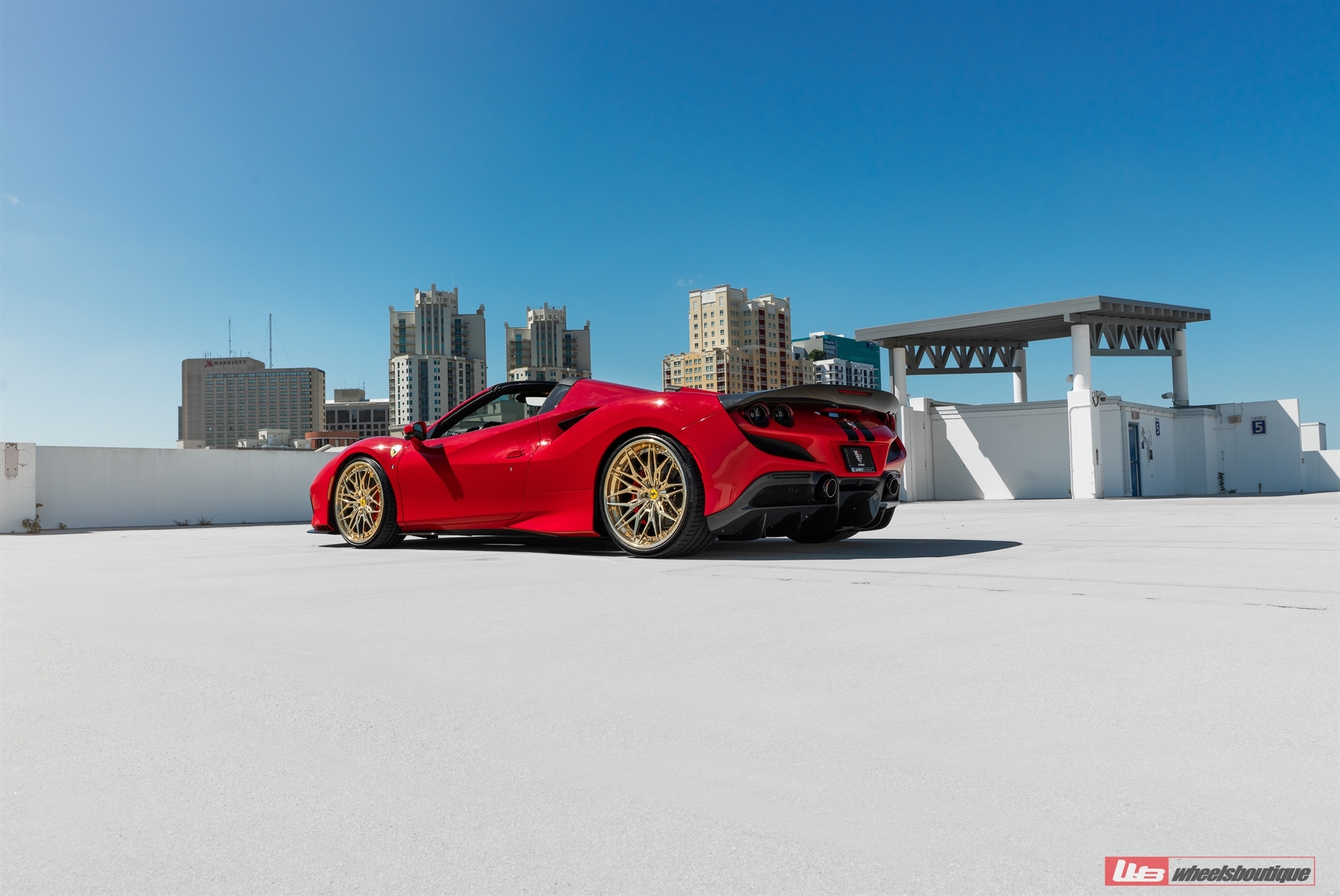 Novitec F8 Spider | Rosso Corsa | on ANRKY S3-X1 | Polished Gold