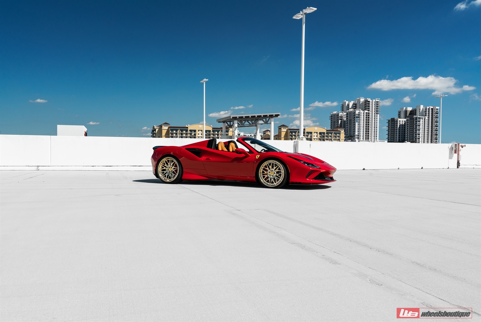 Novitec F8 Spider | Rosso Corsa | on ANRKY S3-X1 | Polished Gold
