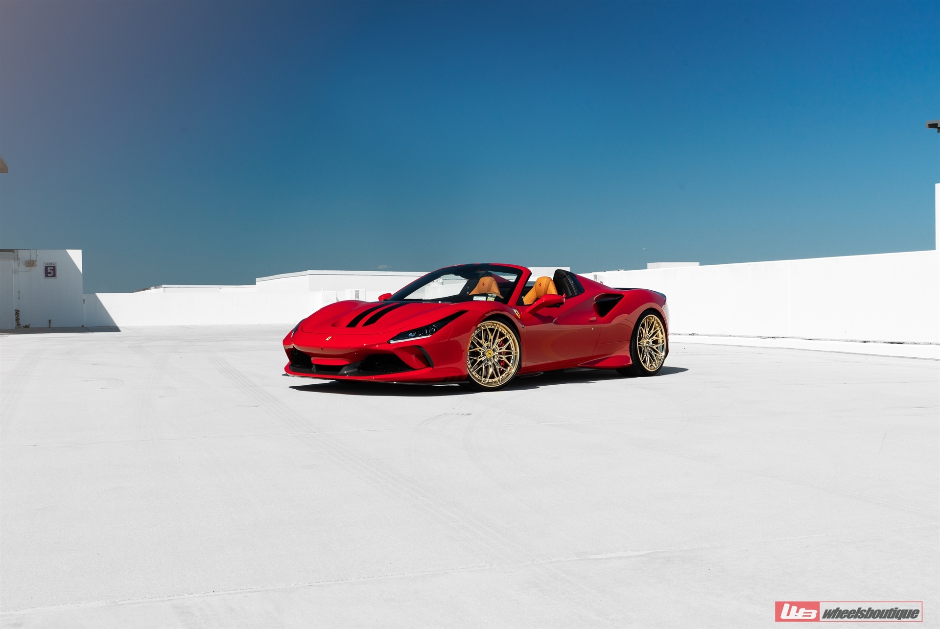 Novitec F8 Spider | Rosso Corsa | on ANRKY S3-X1 | Polished Gold