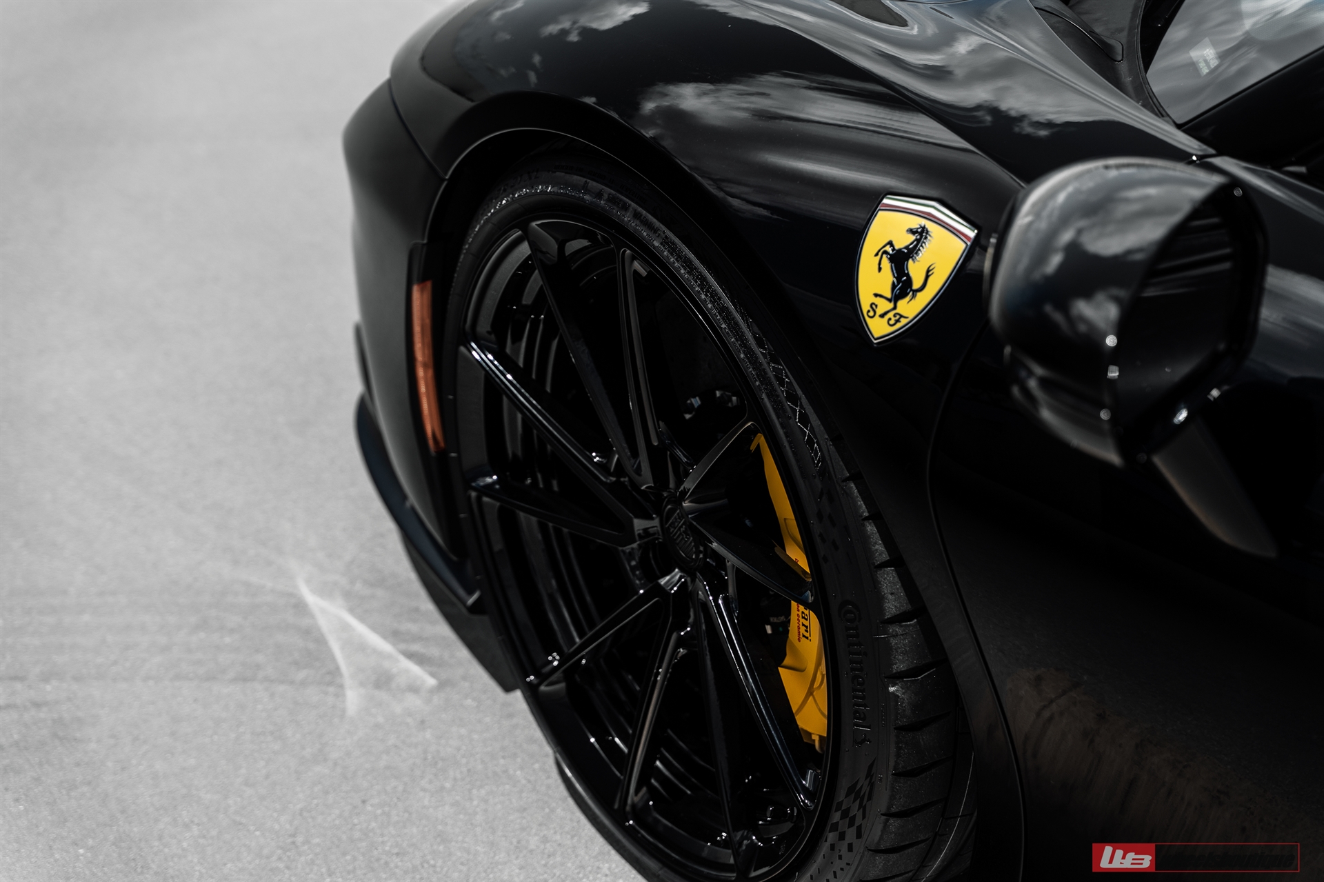 Ferrari SF90 | Nero | on ANRKY AN23 | Gloss Black