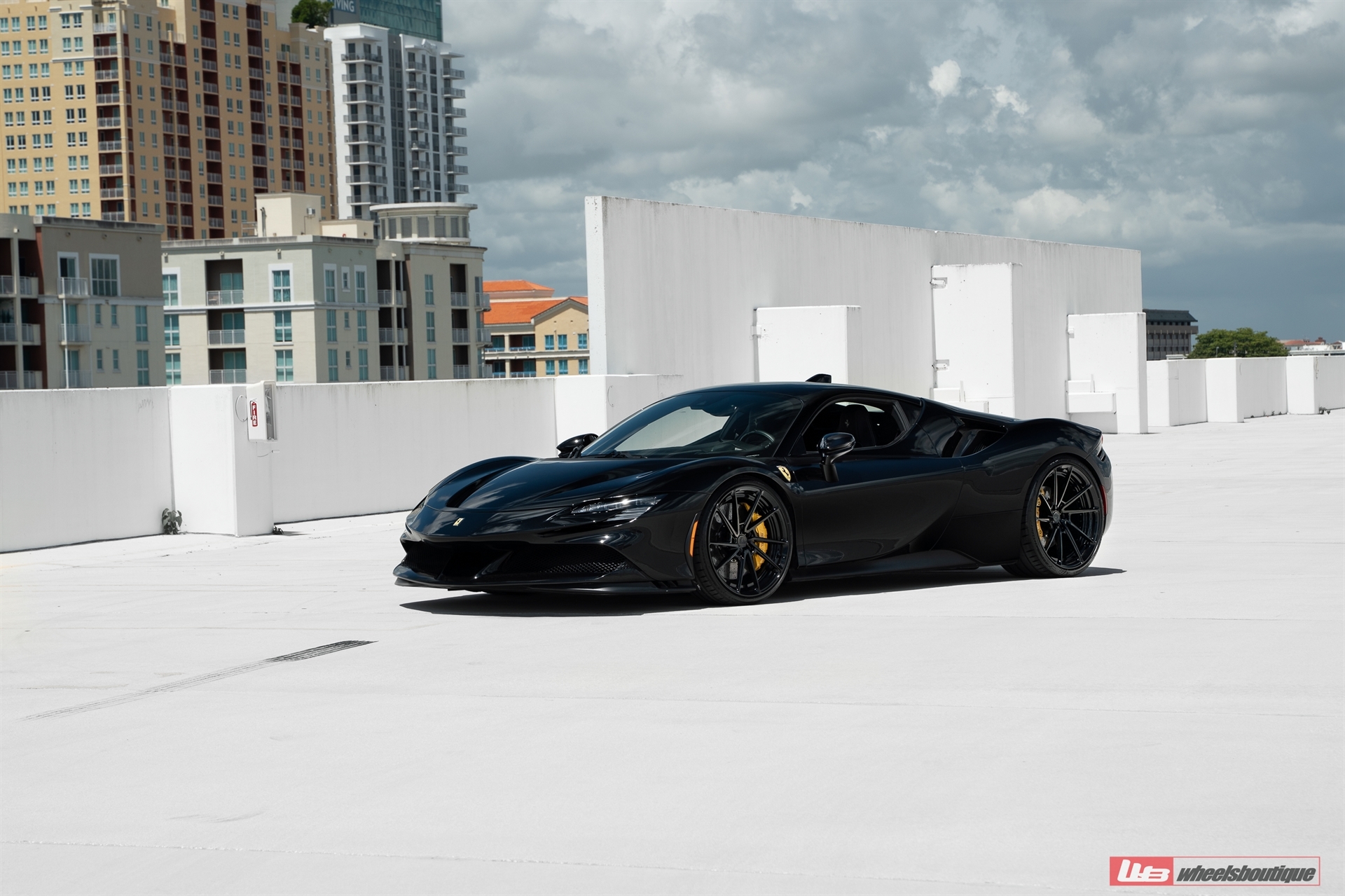 Ferrari SF90 | Nero | on ANRKY AN23 | Gloss Black