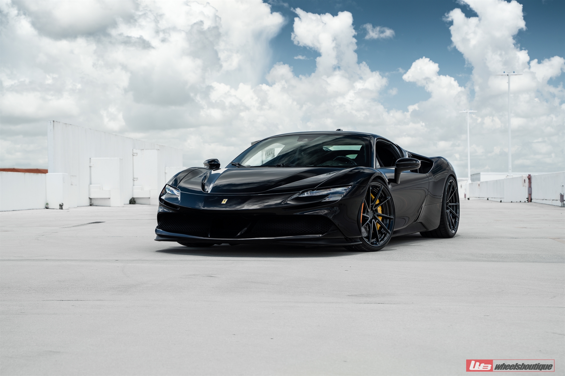 Ferrari SF90 | Nero | on ANRKY AN23 | Gloss Black