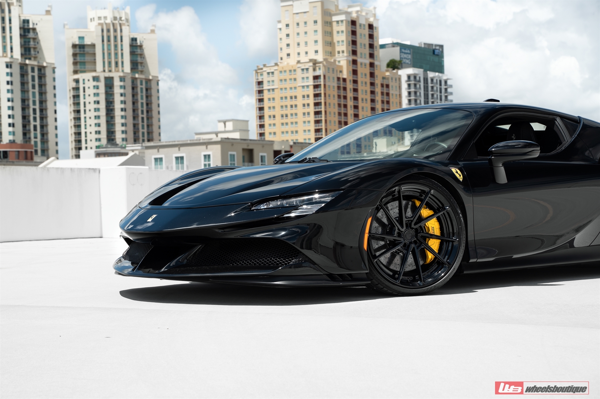 Ferrari SF90 | Nero | on ANRKY AN23 | Gloss Black