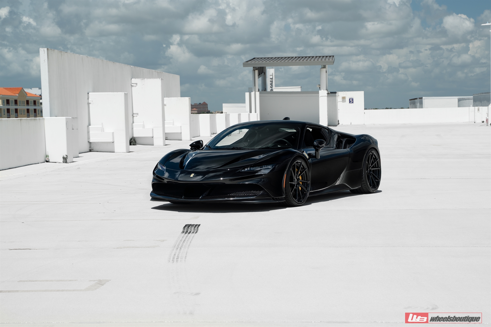 Ferrari SF90 | Nero | on ANRKY AN23 | Gloss Black