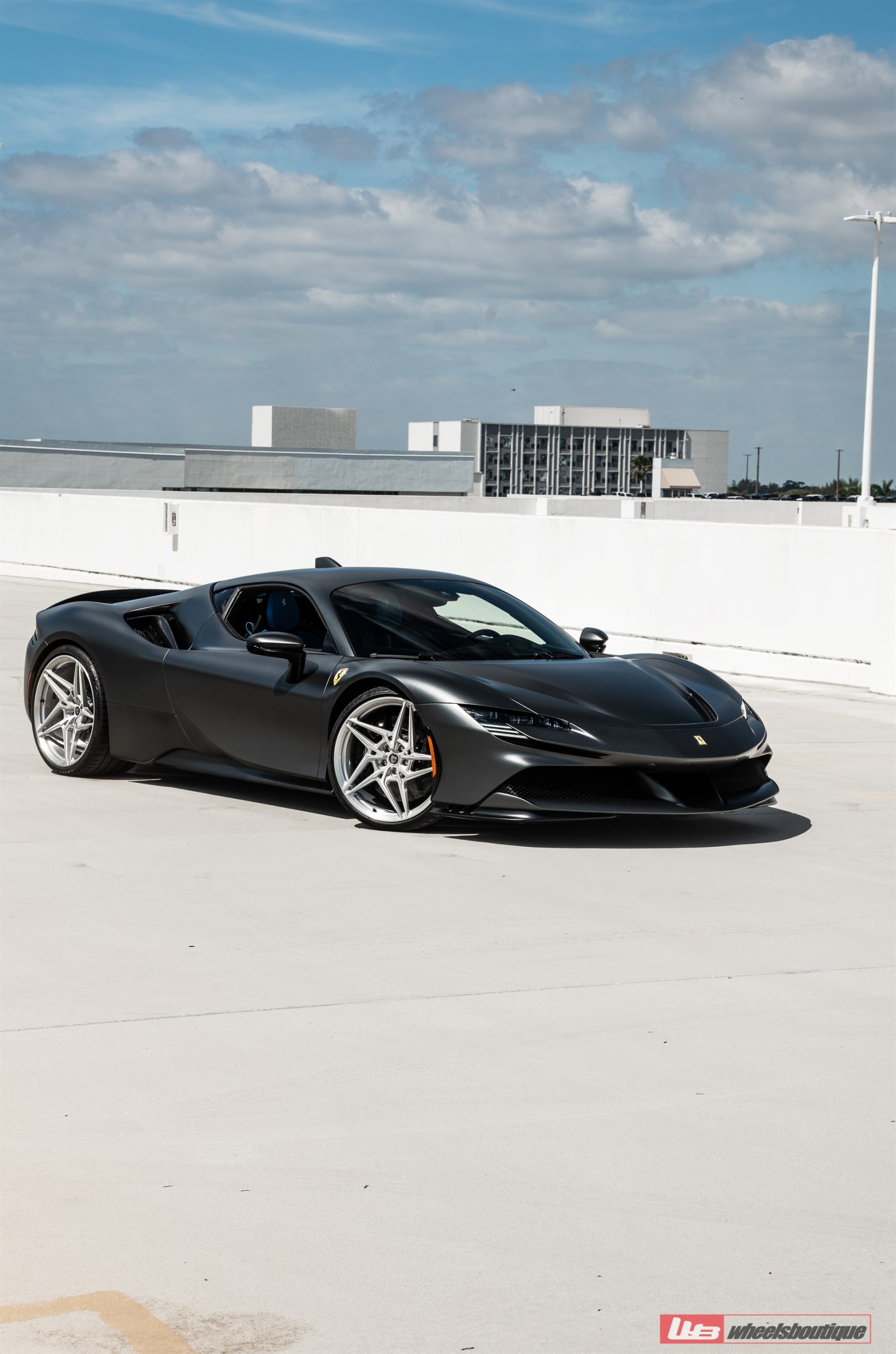Ferrari SF90 | Grigio Silverstone | on ANRKY S1-X3 | Brushed Clear