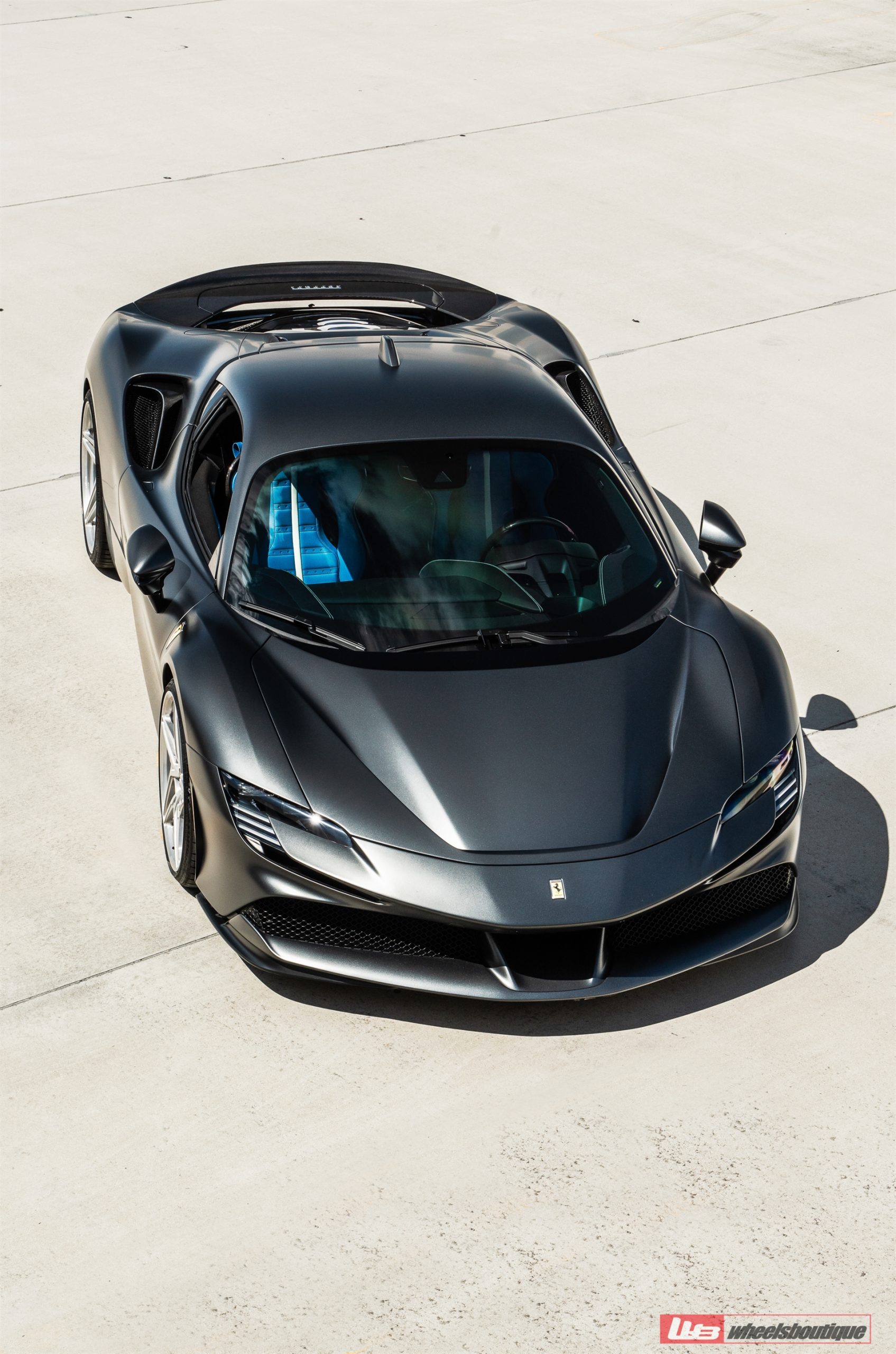 Ferrari SF90 | Grigio Silverstone | on ANRKY S1-X3 | Brushed Clear