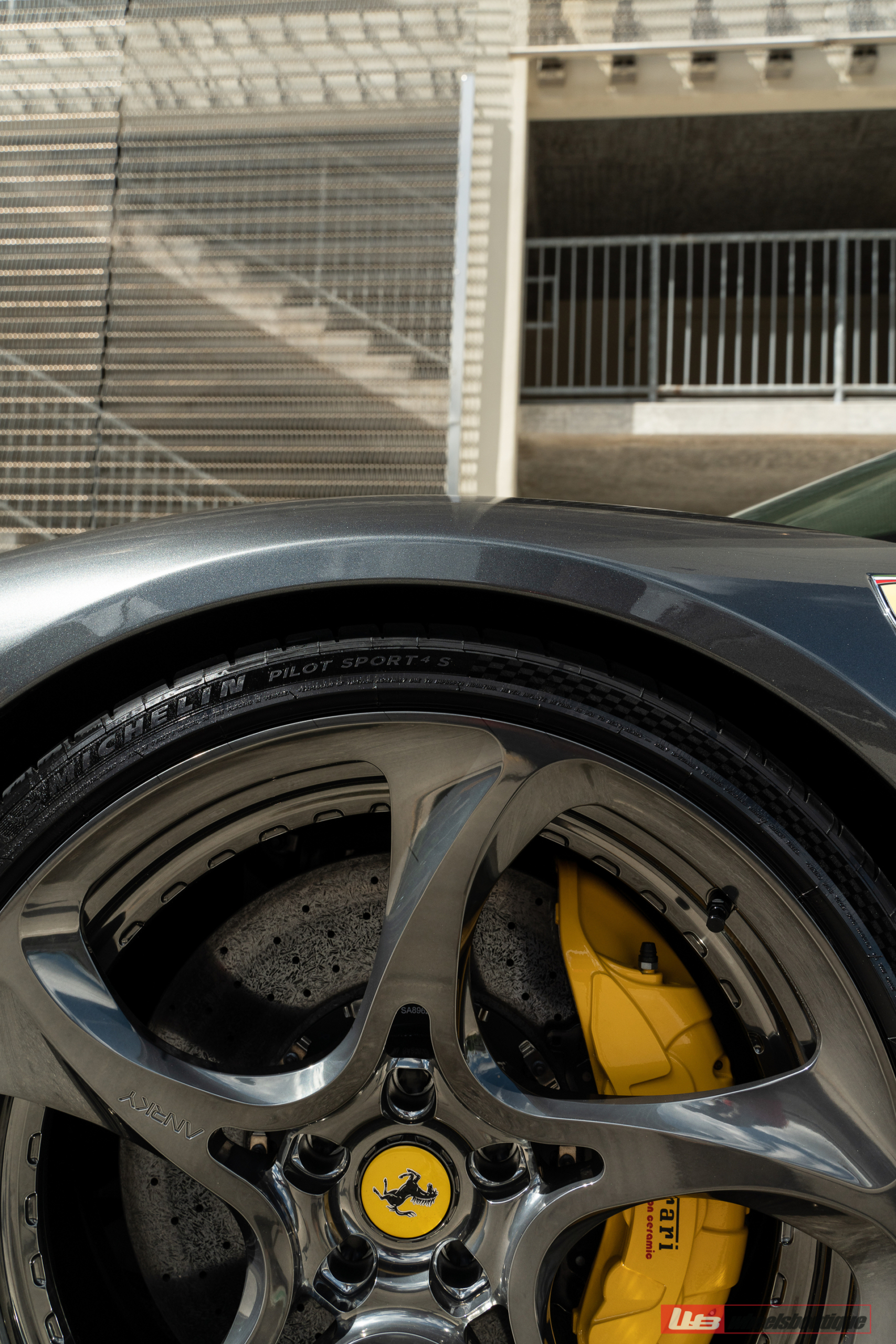 Ferrari SF90 Spider | Grigio Silverstone | on ANRKY XR-205 | Mirror Polished Smoke