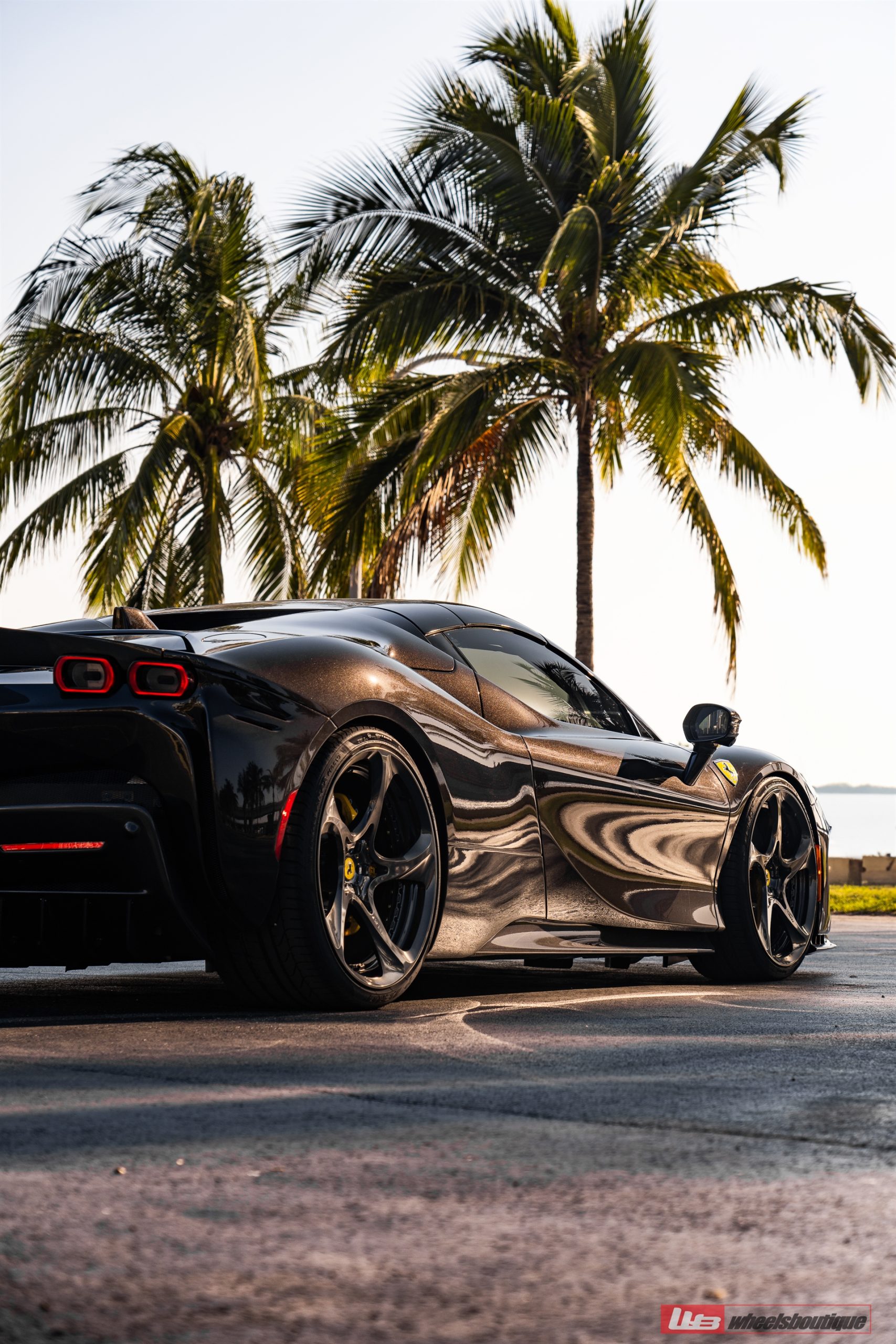 Ferrari SF90 Spider | Nero | on ANRKY XR-205 | Mirror Polished Smoke