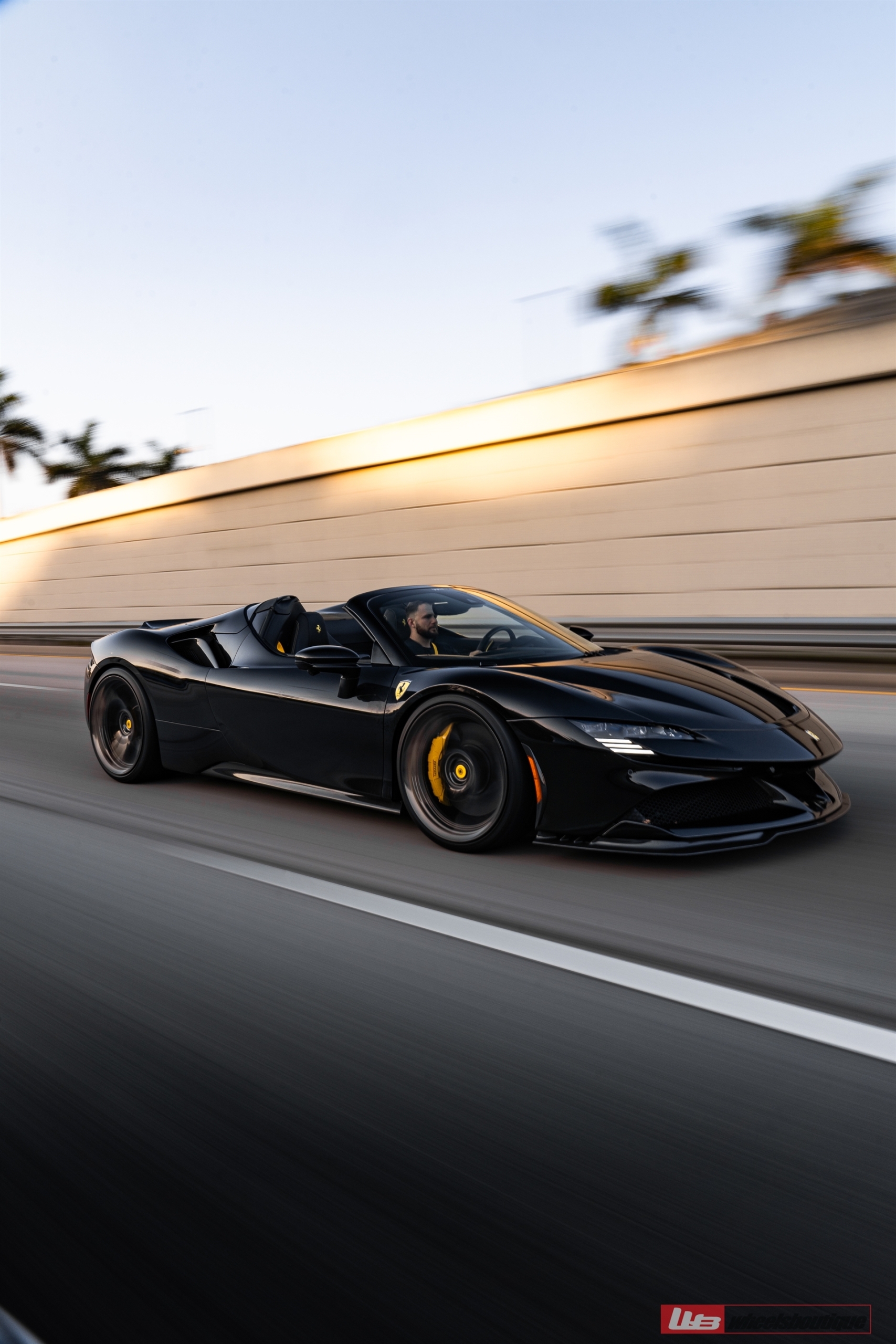 Ferrari SF90 Spider | Nero | on ANRKY XR-205 | Mirror Polished Smoke