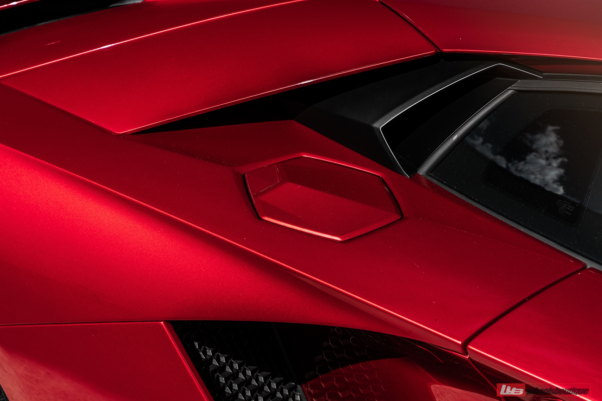 Lamborghini Aventador S | Rosso Efesto | on ANRKY S3-X5 | Gloss Black