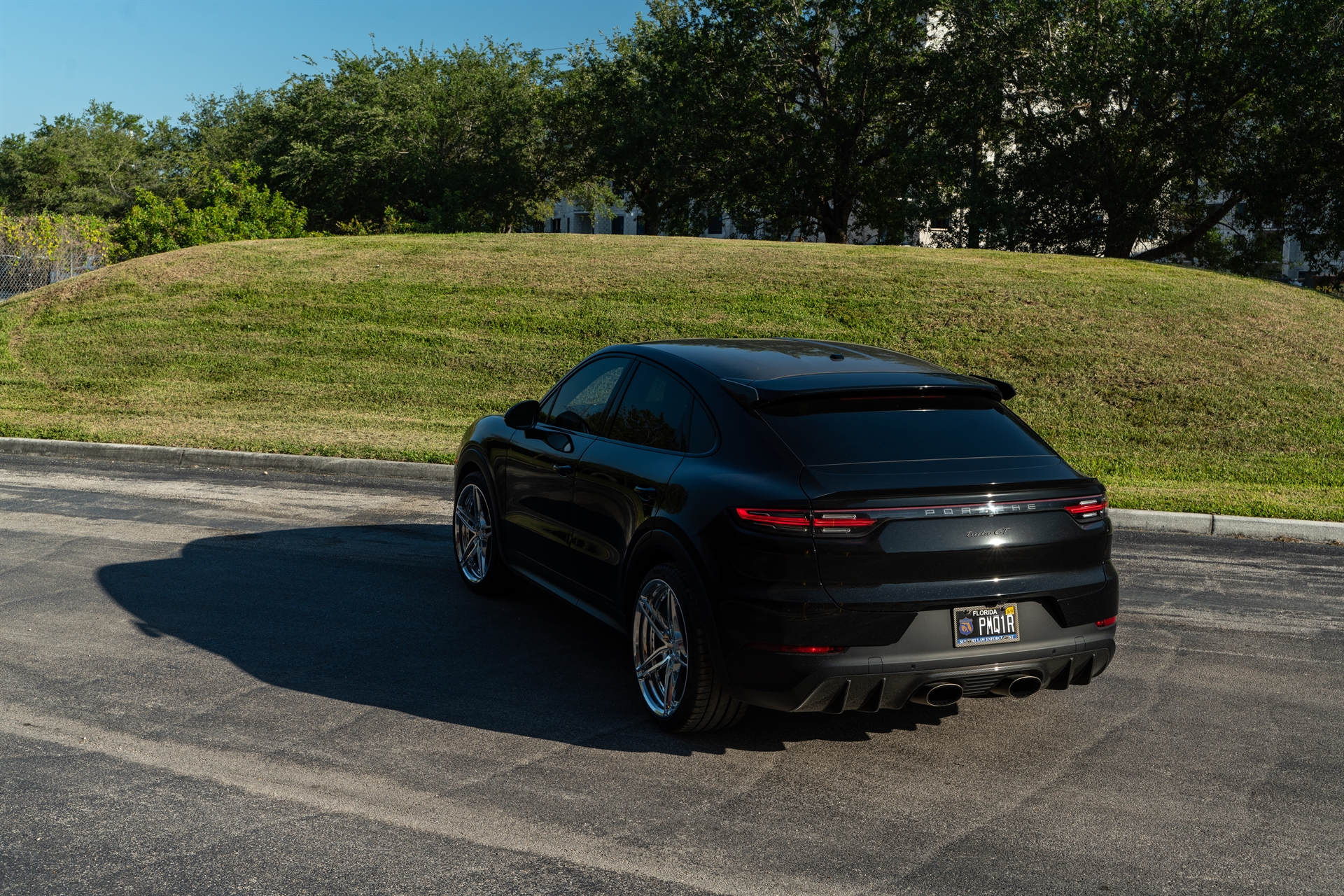 Porsche Cayenne Turbo GT | Black | on ANRKY AN27 | Polished Clear
