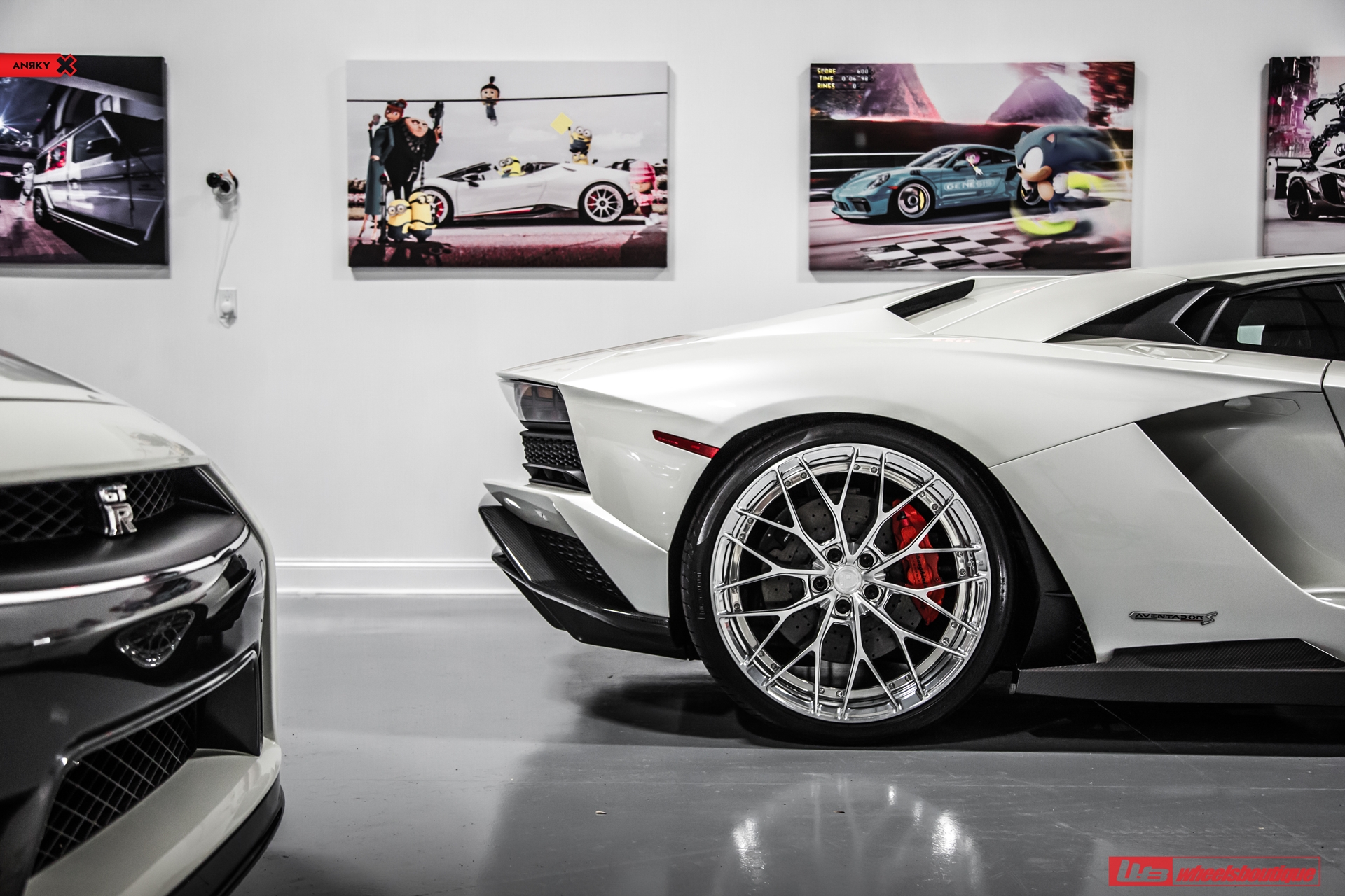 1016 Industries: Aventador S | | on ANRKY AN20 | Two-Tone: Brushed Clear Face + Polished Clear Windows