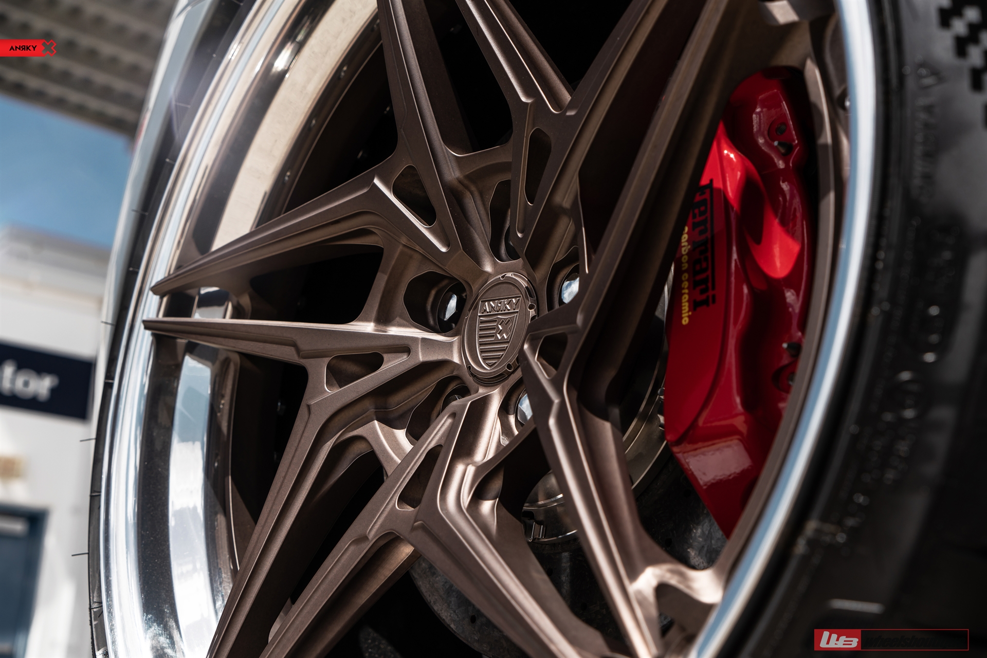 Ferrari 458 Spider | Nardo Gray | on ANRKY S3-X3 | Frozen Stone Bronze