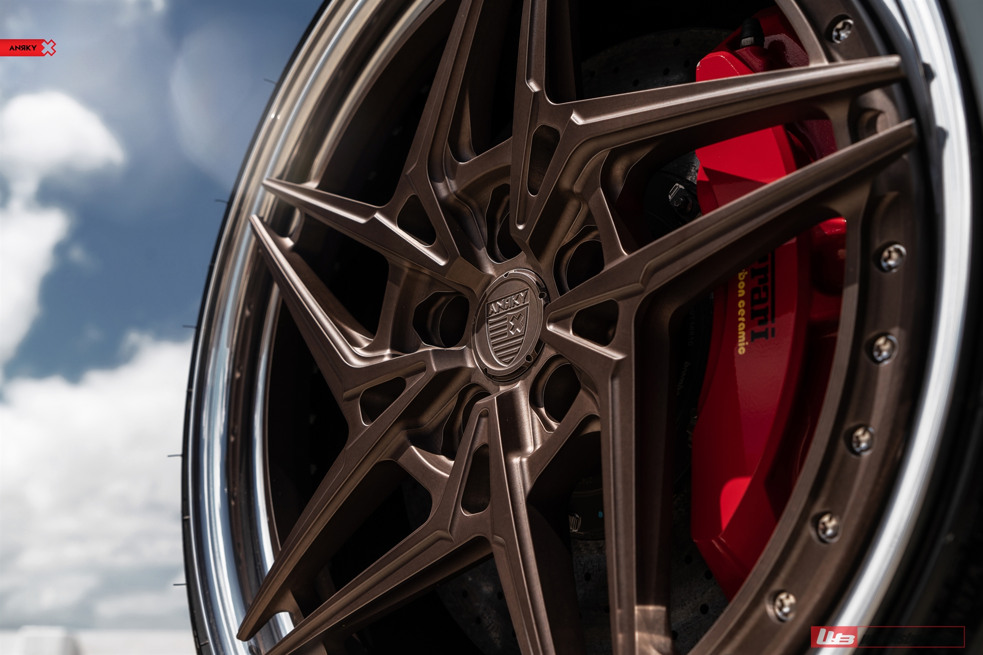 Ferrari 458 Spider | Nardo Gray | on ANRKY S3-X3 | Frozen Stone Bronze