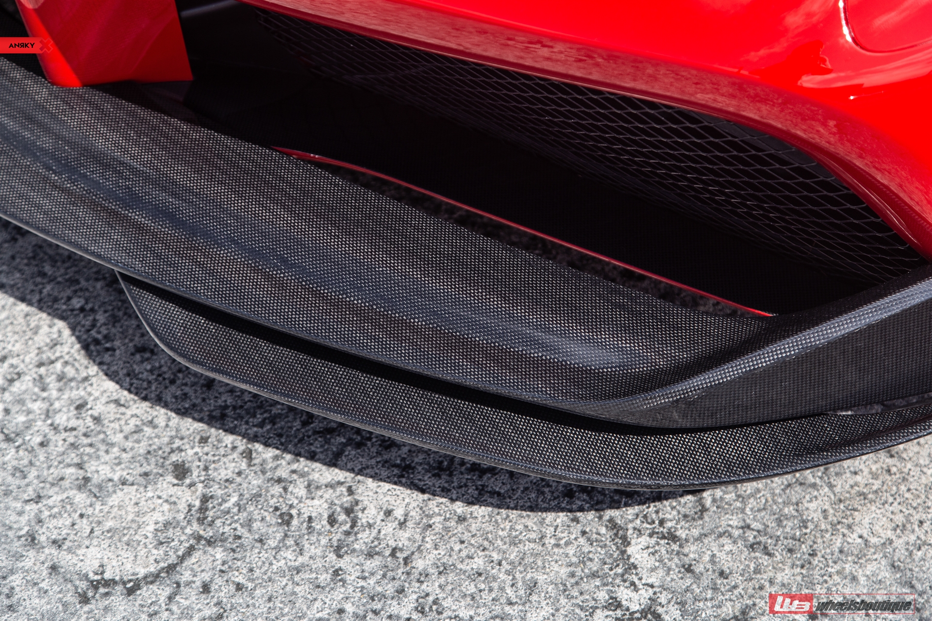 1016 Industries 488 | Rosso Corsa | on ANRKY S3-X3 | Satin Black