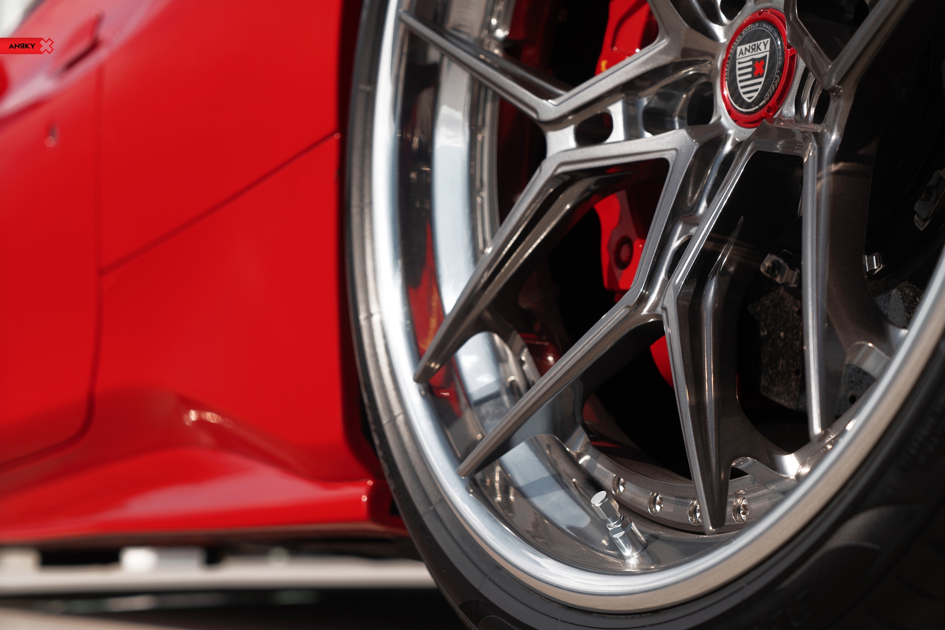 Ferrari 488 Spider | Rosso Corsa | ANRKY S3-X4 | Polished Dark Clear