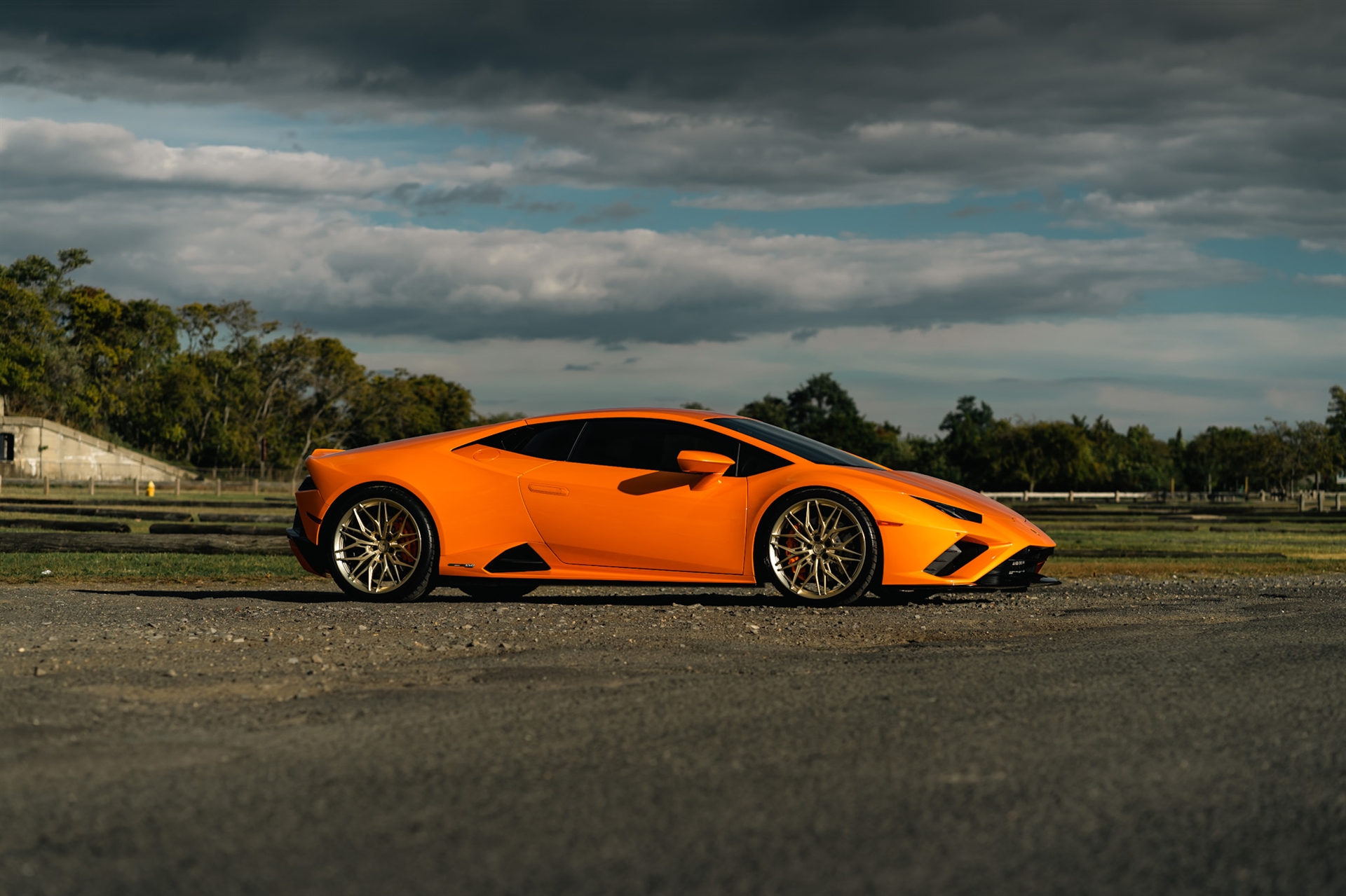 Lamborghini Huracan Evo RWD | | on ANRKY S1-X1 | Satin Polished Gold