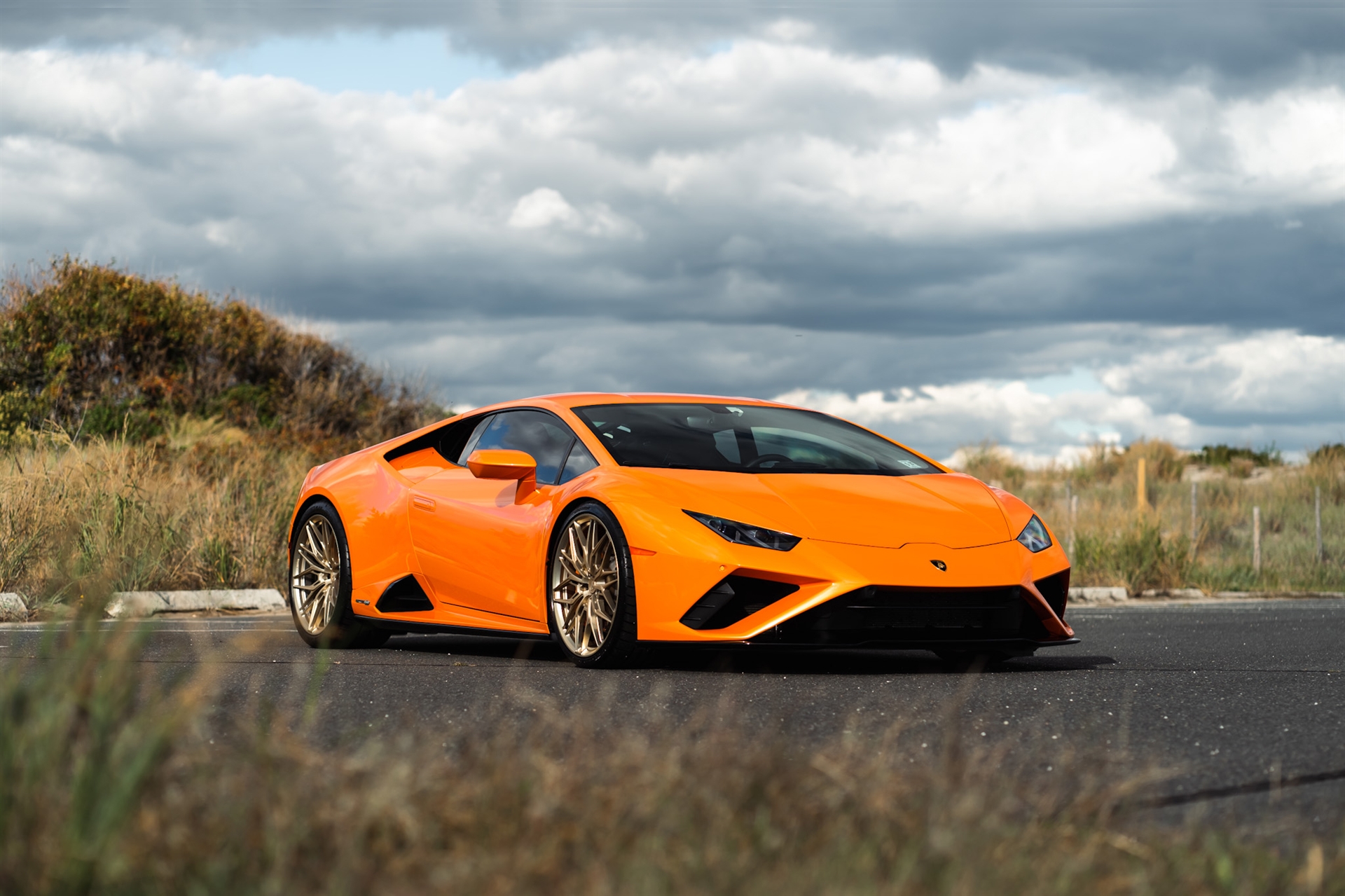 Lamborghini Huracan Evo RWD | | on ANRKY S1-X1 | Satin Polished Gold