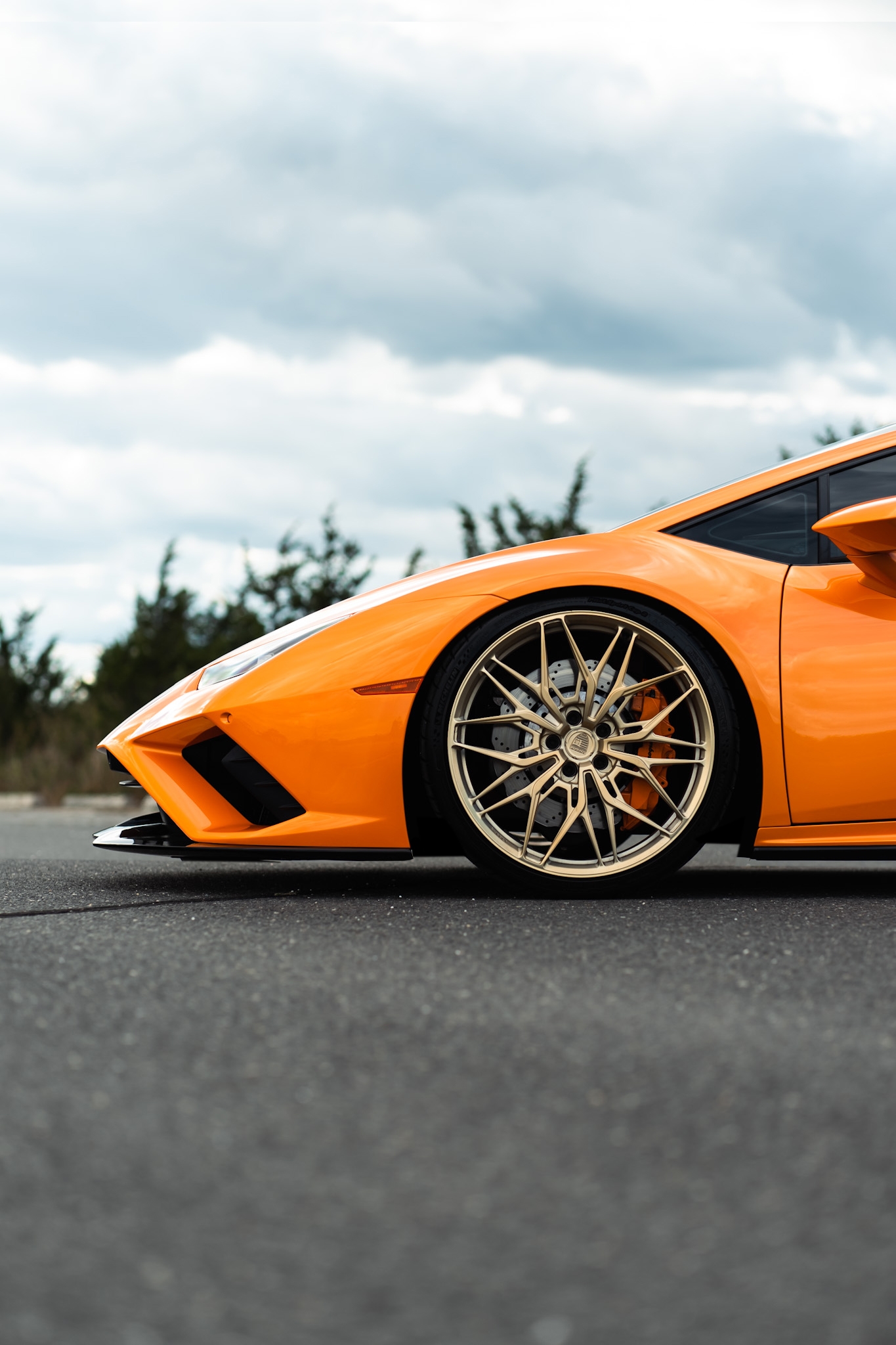 Lamborghini Huracan Evo RWD | | on ANRKY S1-X1 | Satin Polished Gold