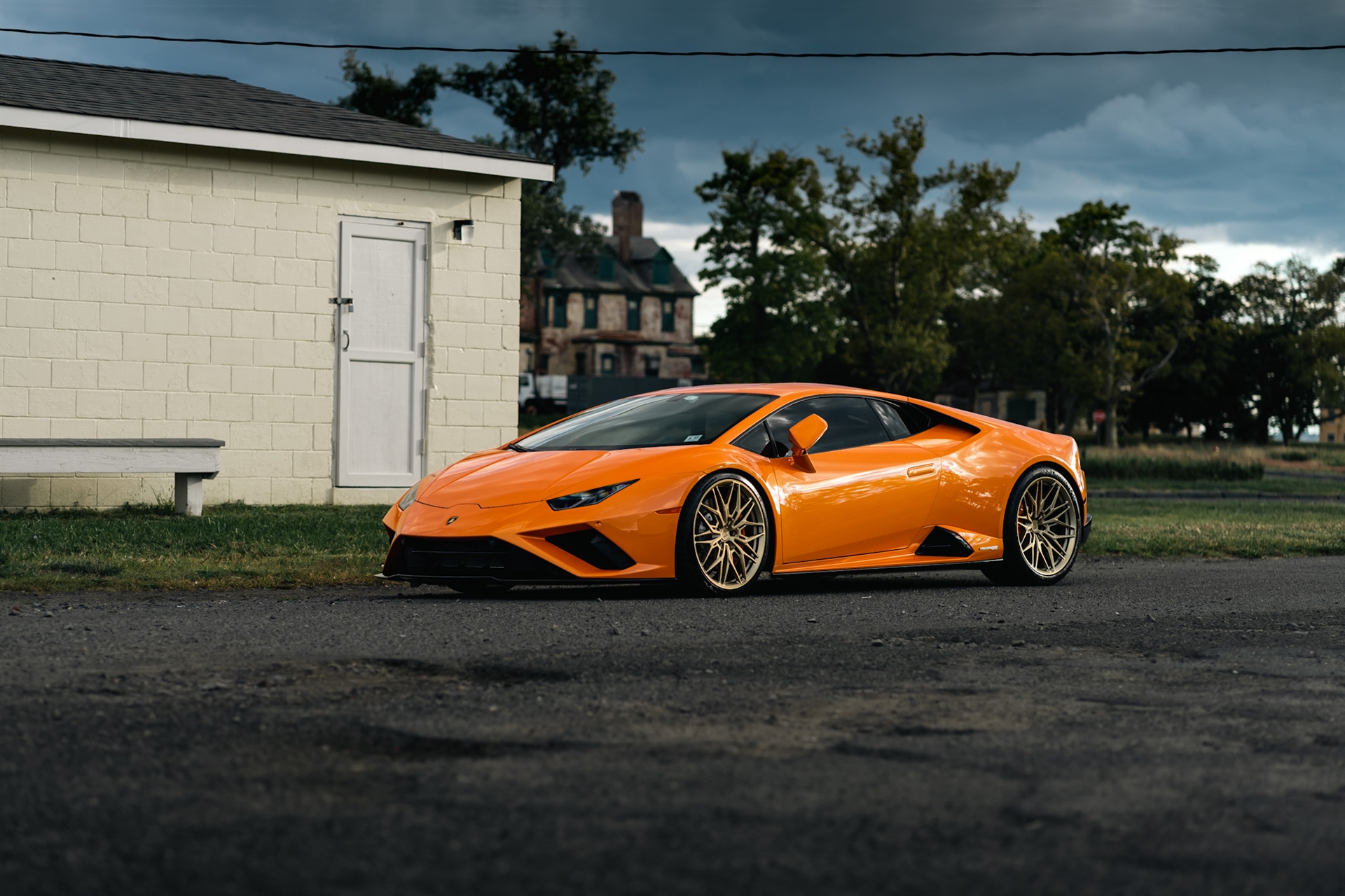Lamborghini Huracan Evo RWD | | on ANRKY S1-X1 | Satin Polished Gold