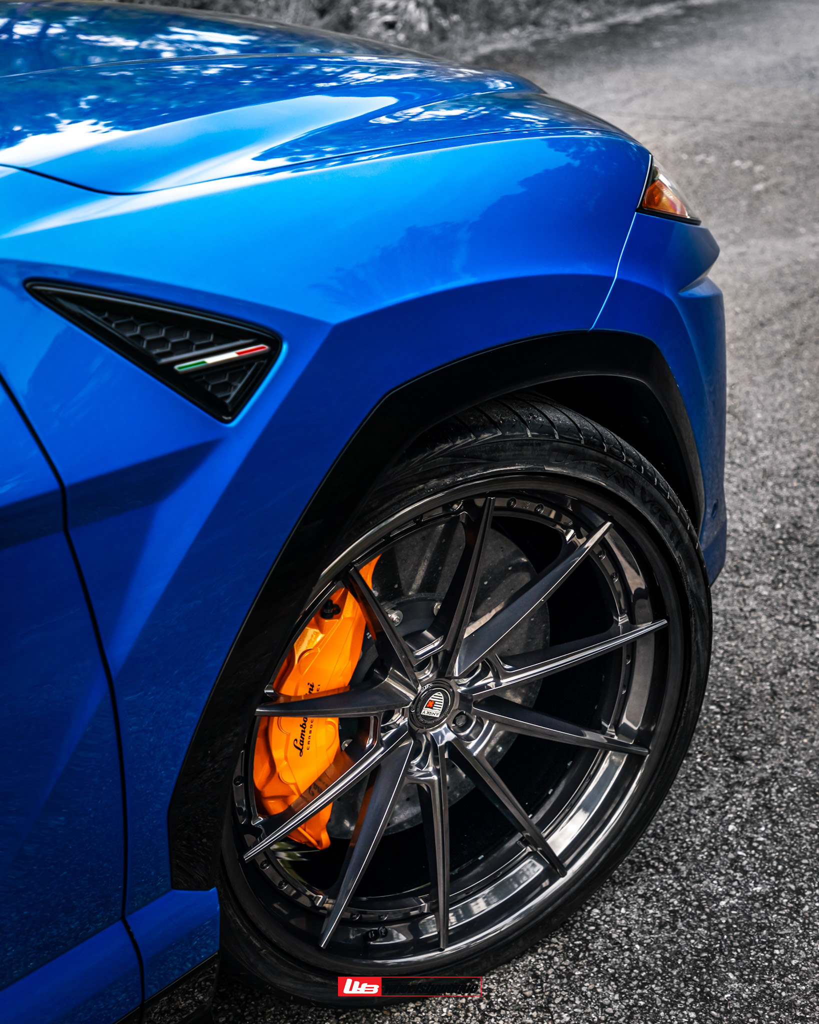 Lamborghini Urus | | on ANRKY AN38 | Mirror Polished Smoke