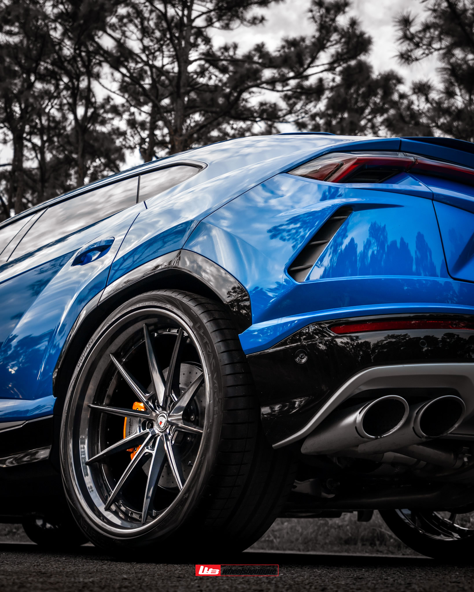 Lamborghini Urus | | on ANRKY AN38 | Mirror Polished Smoke