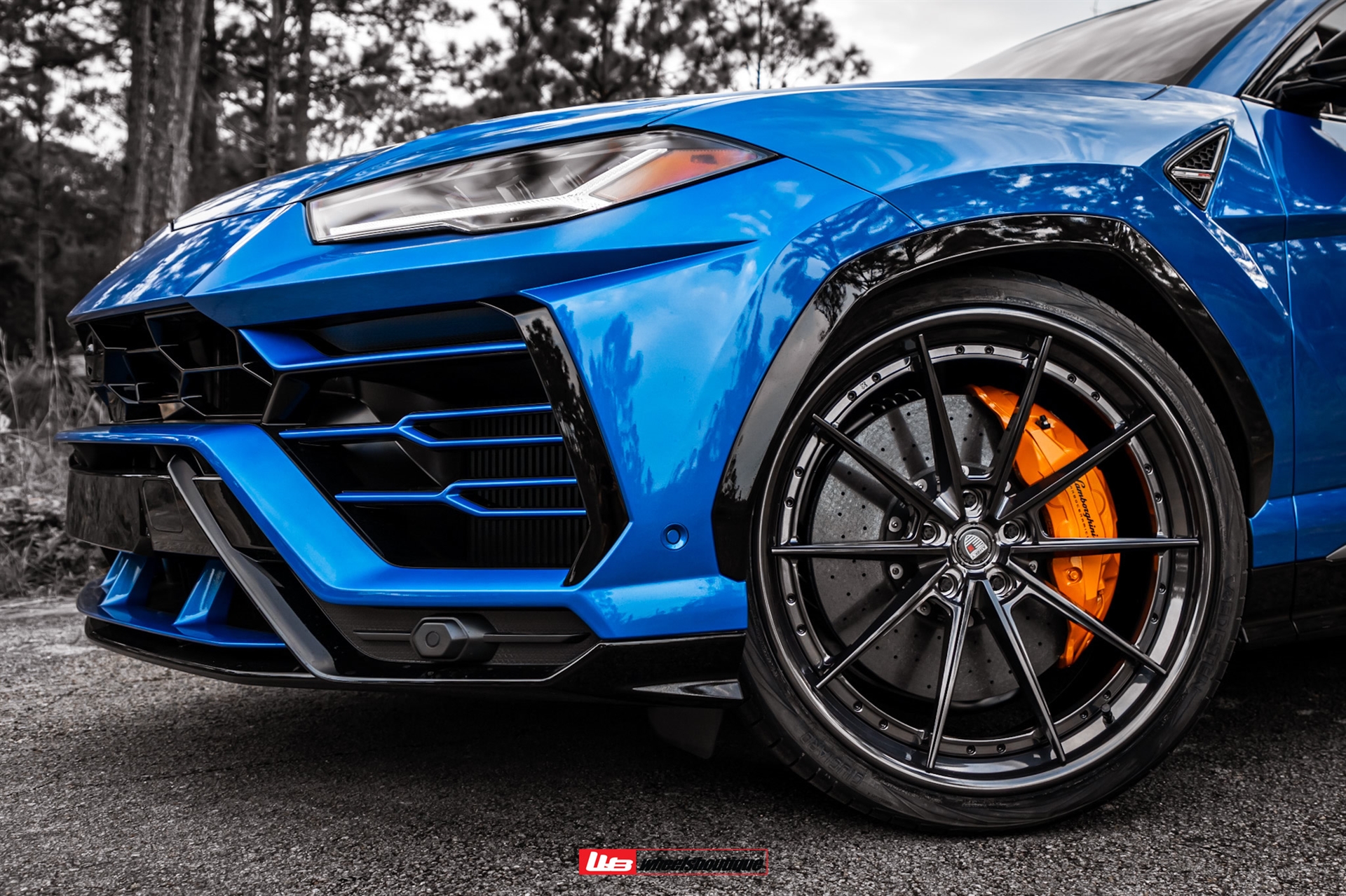 Lamborghini Urus | | on ANRKY AN38 | Mirror Polished Smoke