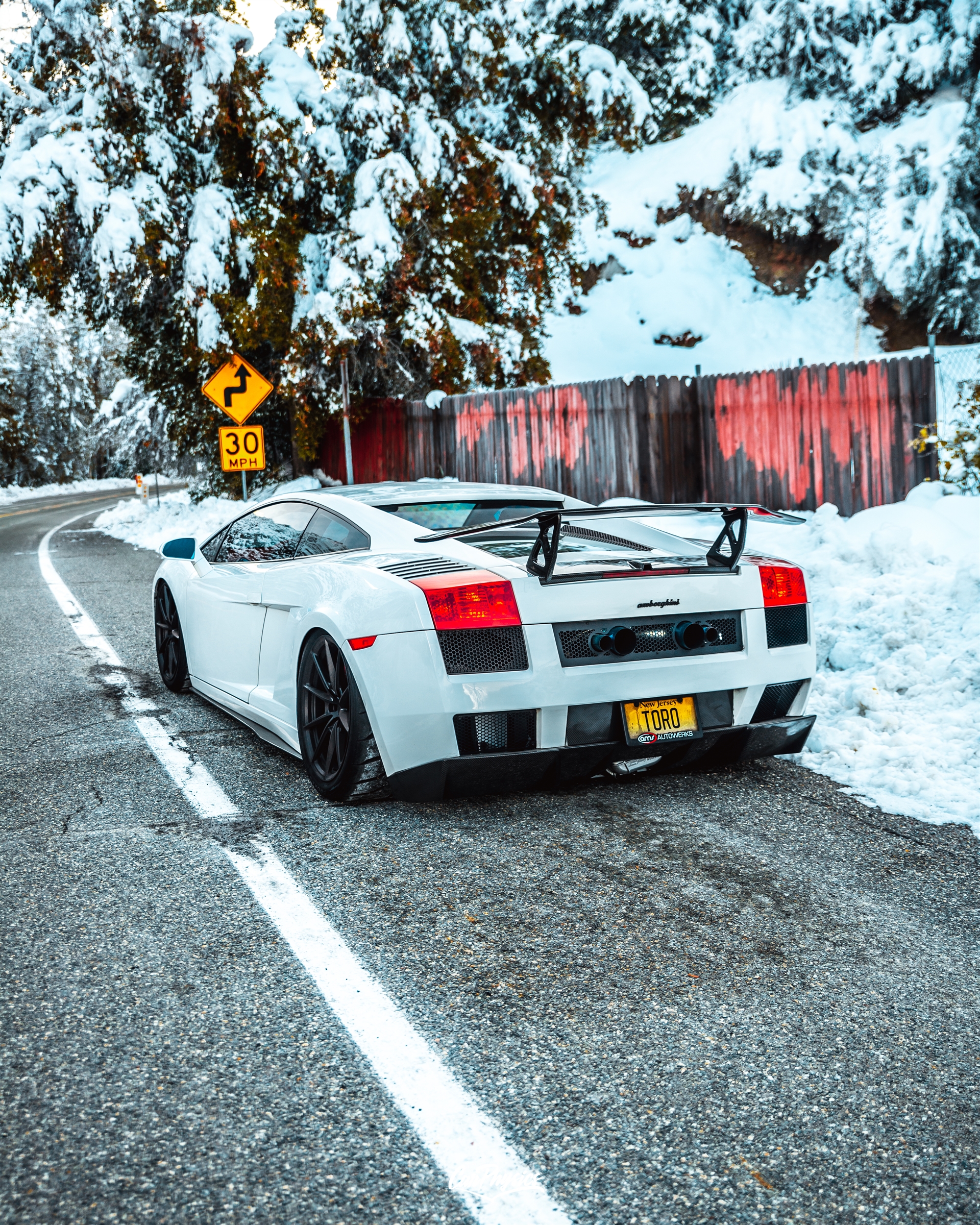 Lamborghini Gallardo | | on ANRKY AN18 | Satin Black