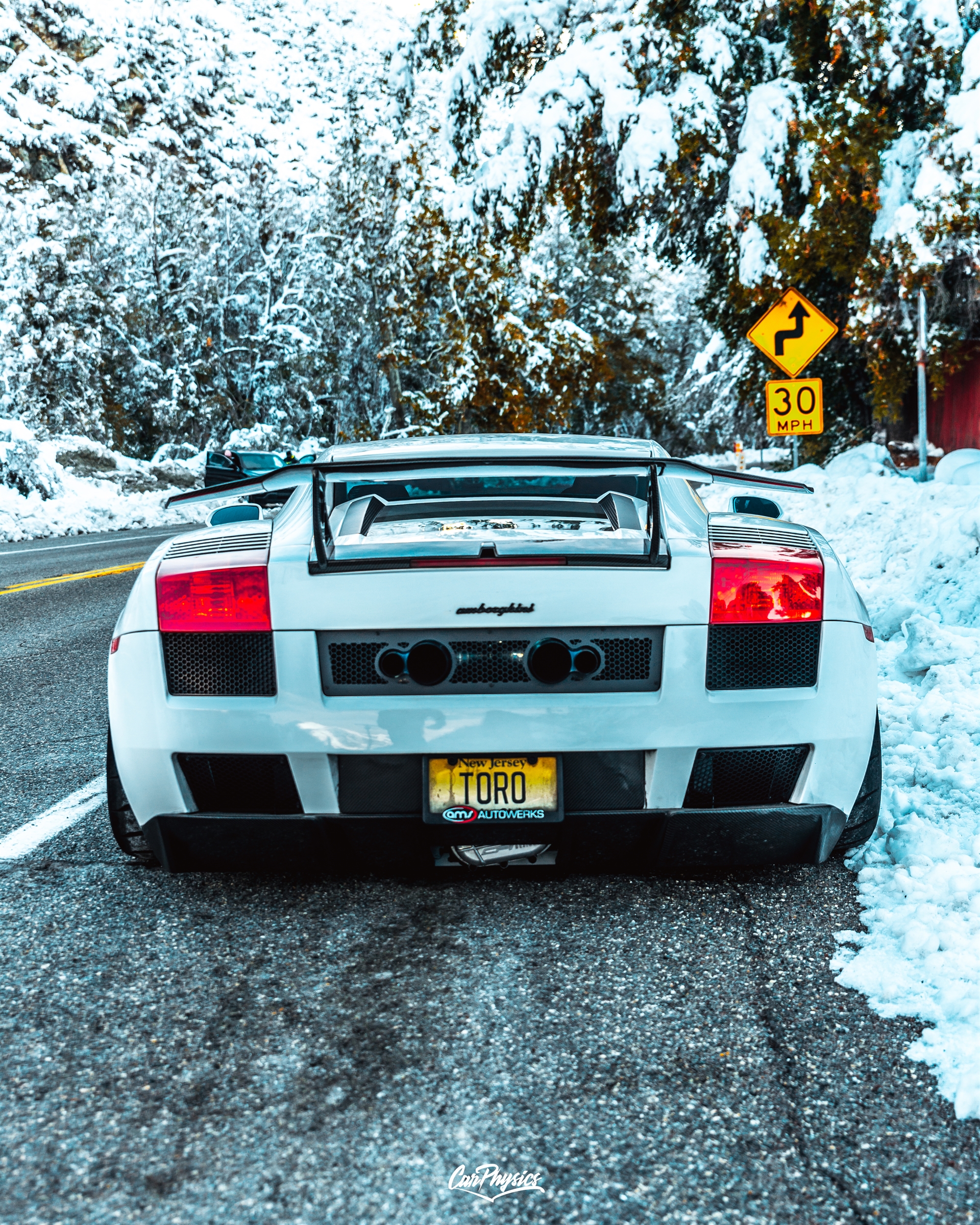 Lamborghini Gallardo | | on ANRKY AN18 | Satin Black