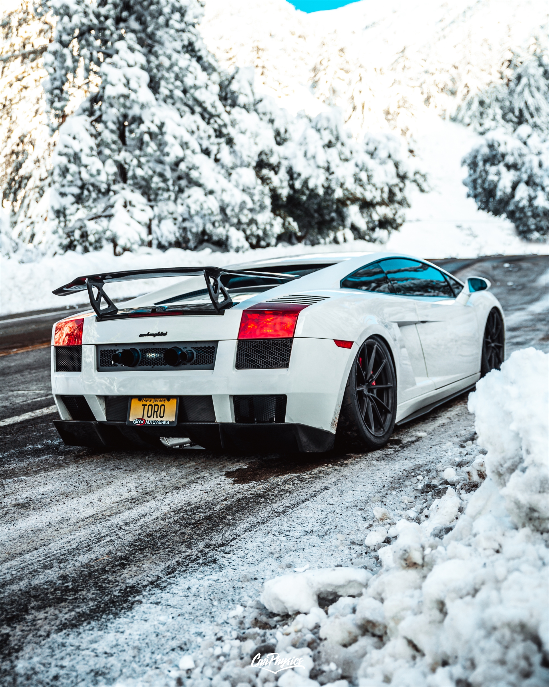 Lamborghini Gallardo | | on ANRKY AN18 | Satin Black