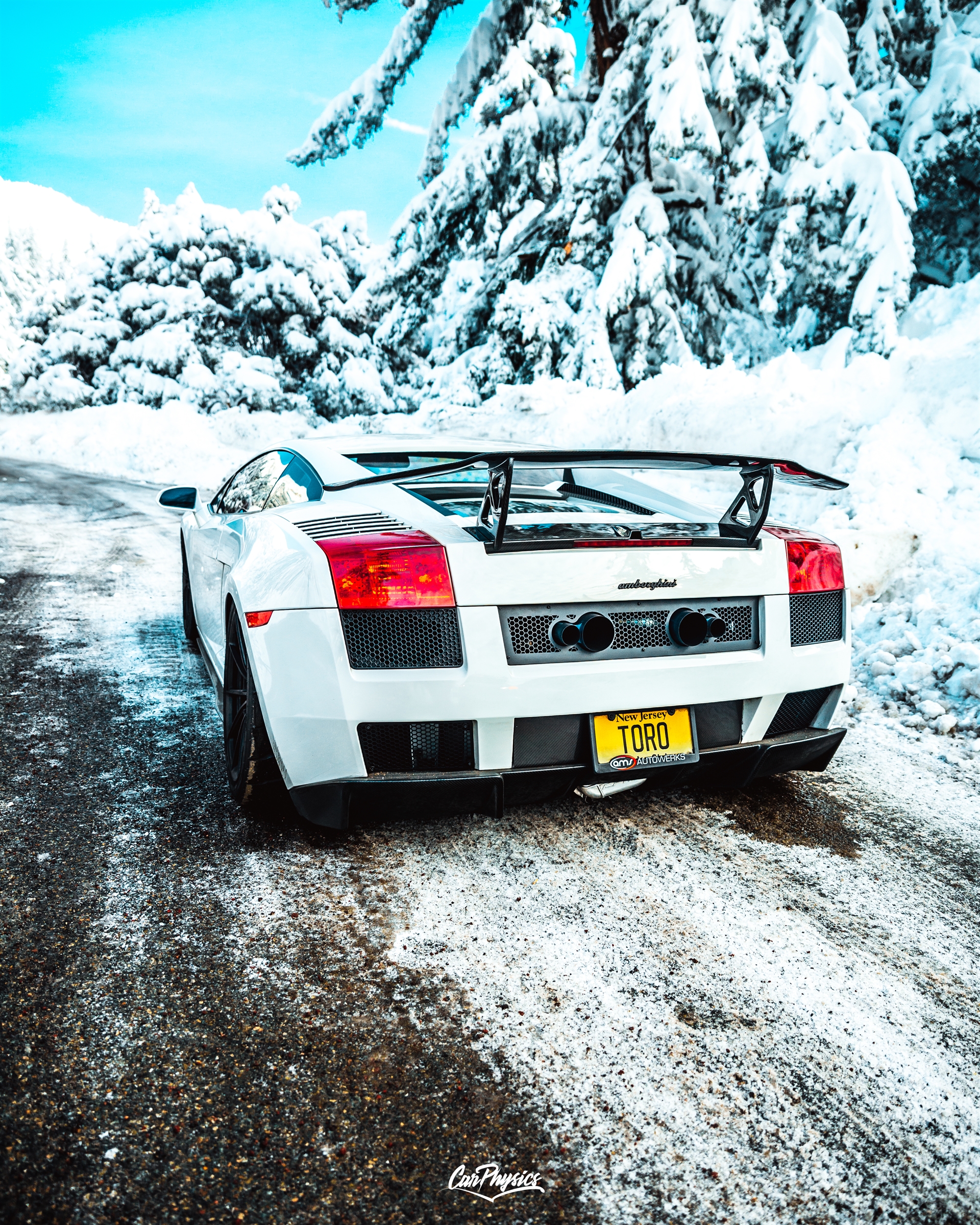 Lamborghini Gallardo | | on ANRKY AN18 | Satin Black