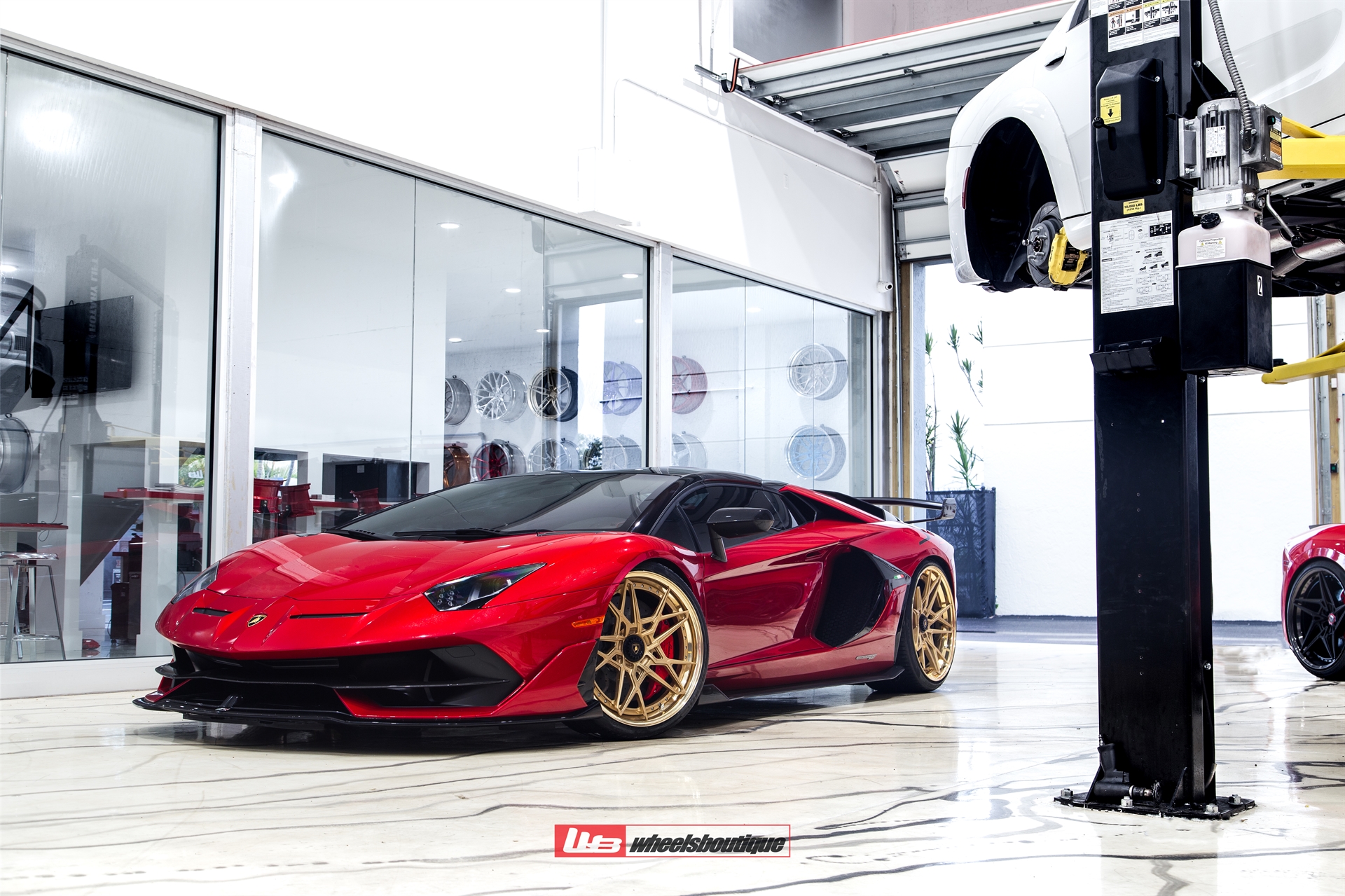 Lamborghini Aventador SVJ Roadster | | on ANRKY S3-X2 | Satin Gold