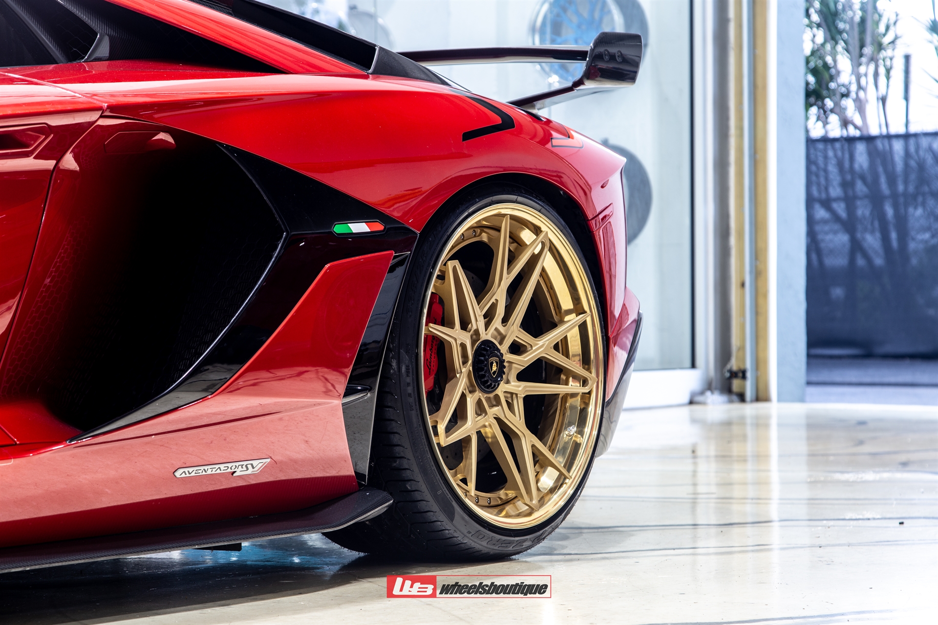 Lamborghini Aventador SVJ Roadster | | on ANRKY S3-X2 | Satin Gold
