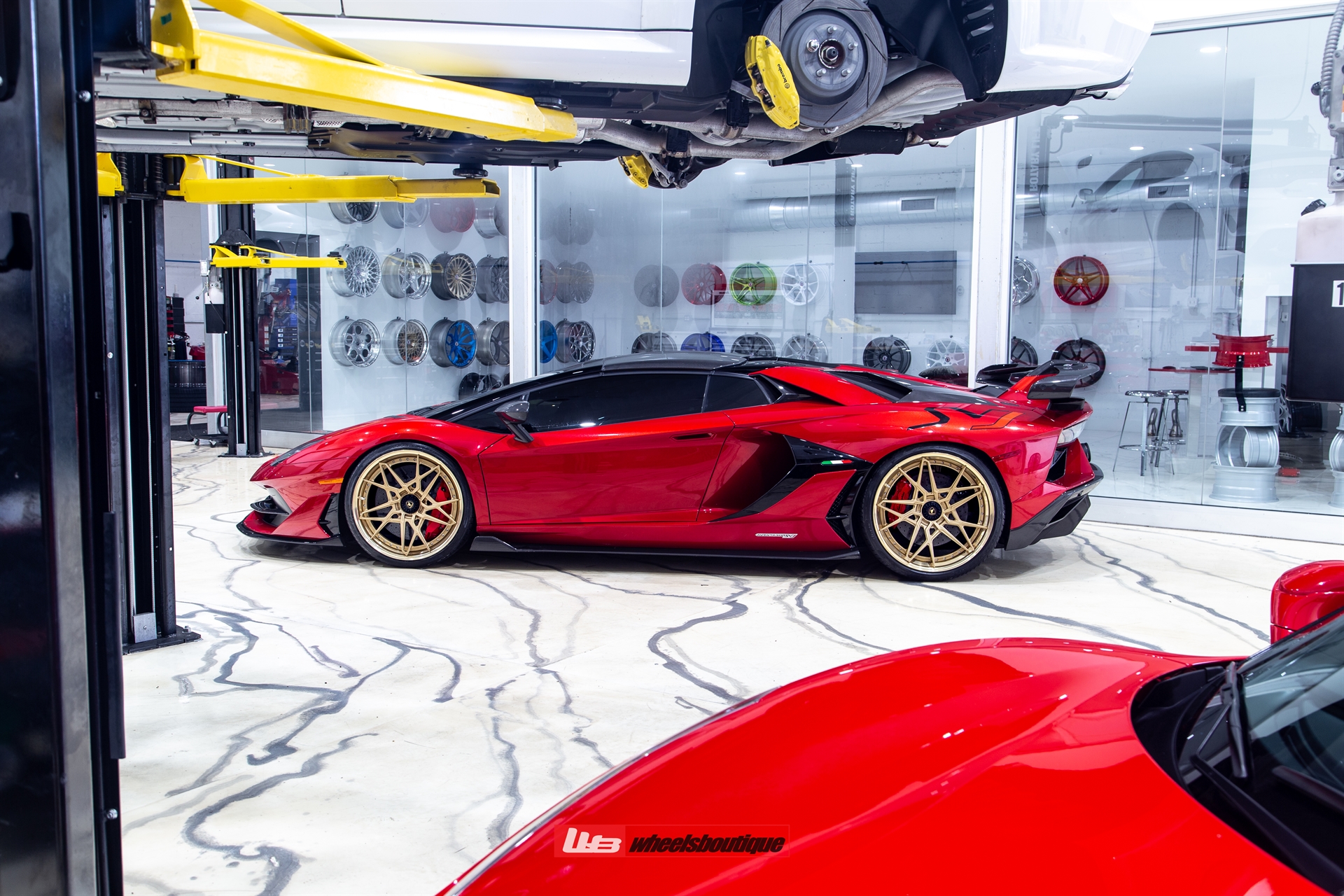 Lamborghini Aventador SVJ Roadster | | on ANRKY S3-X2 | Satin Gold